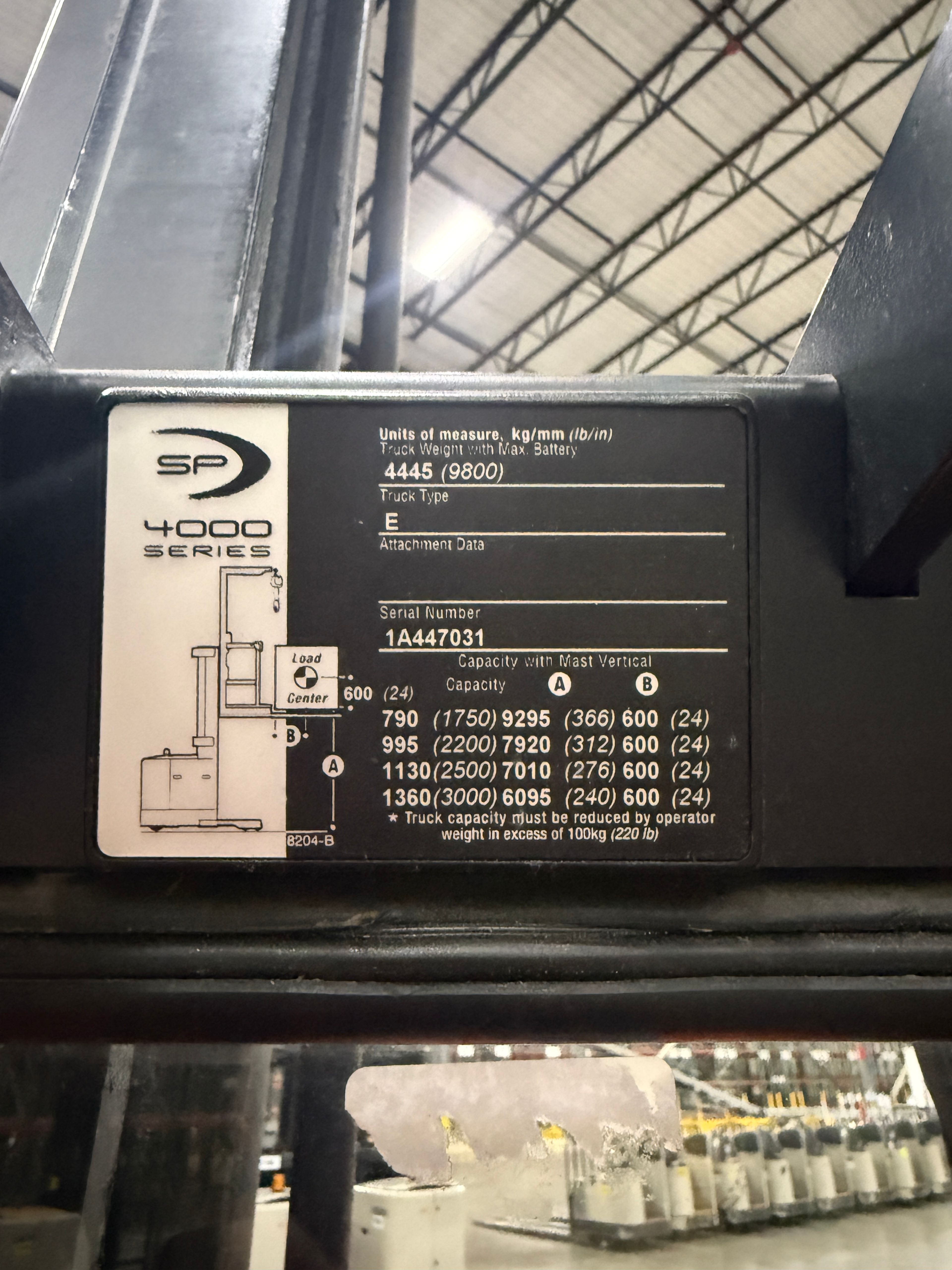 Crown Order Picker - SP-4000 - Document 8