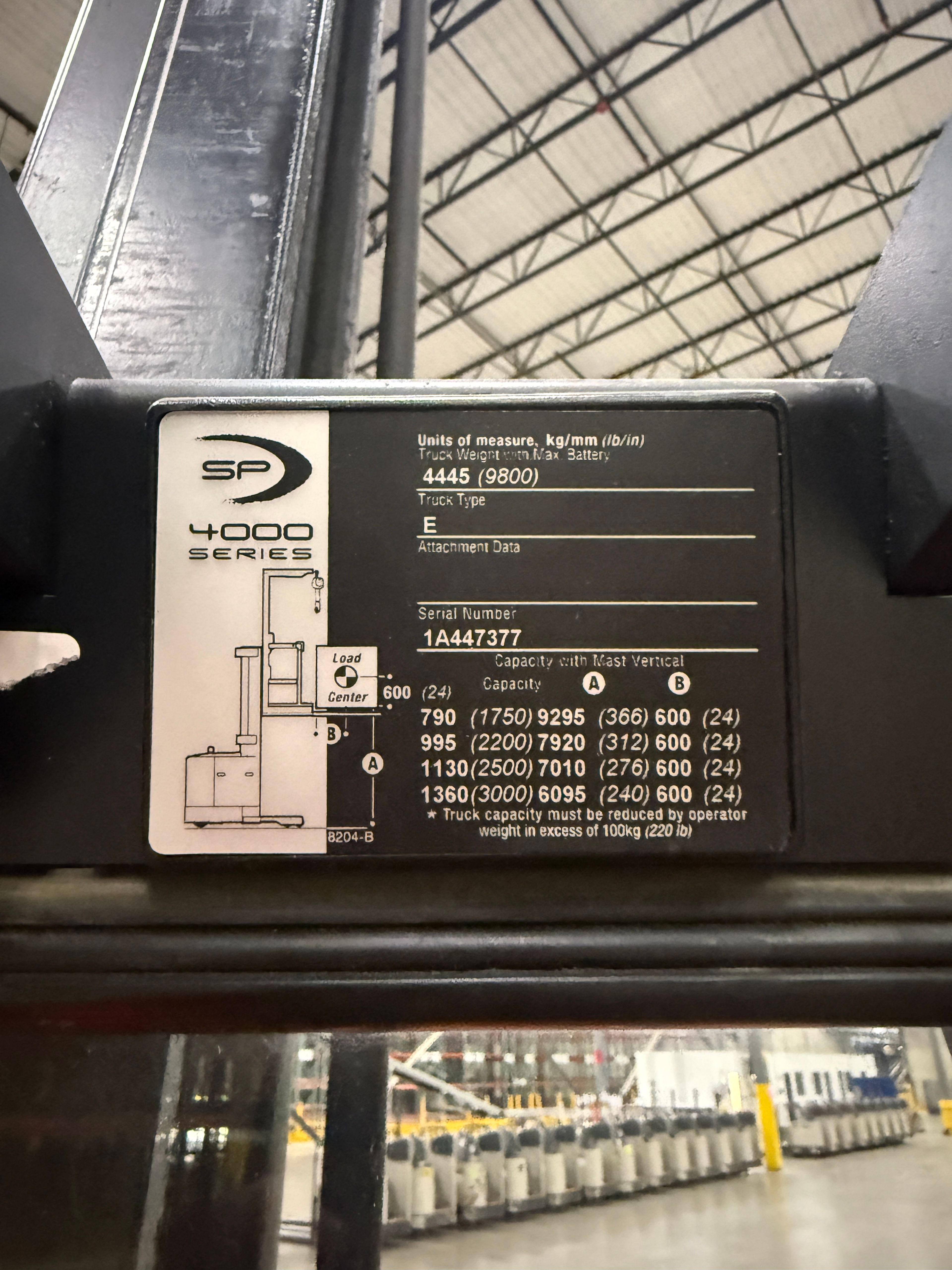 Crown Order Picker - SP-4000 - Document 8