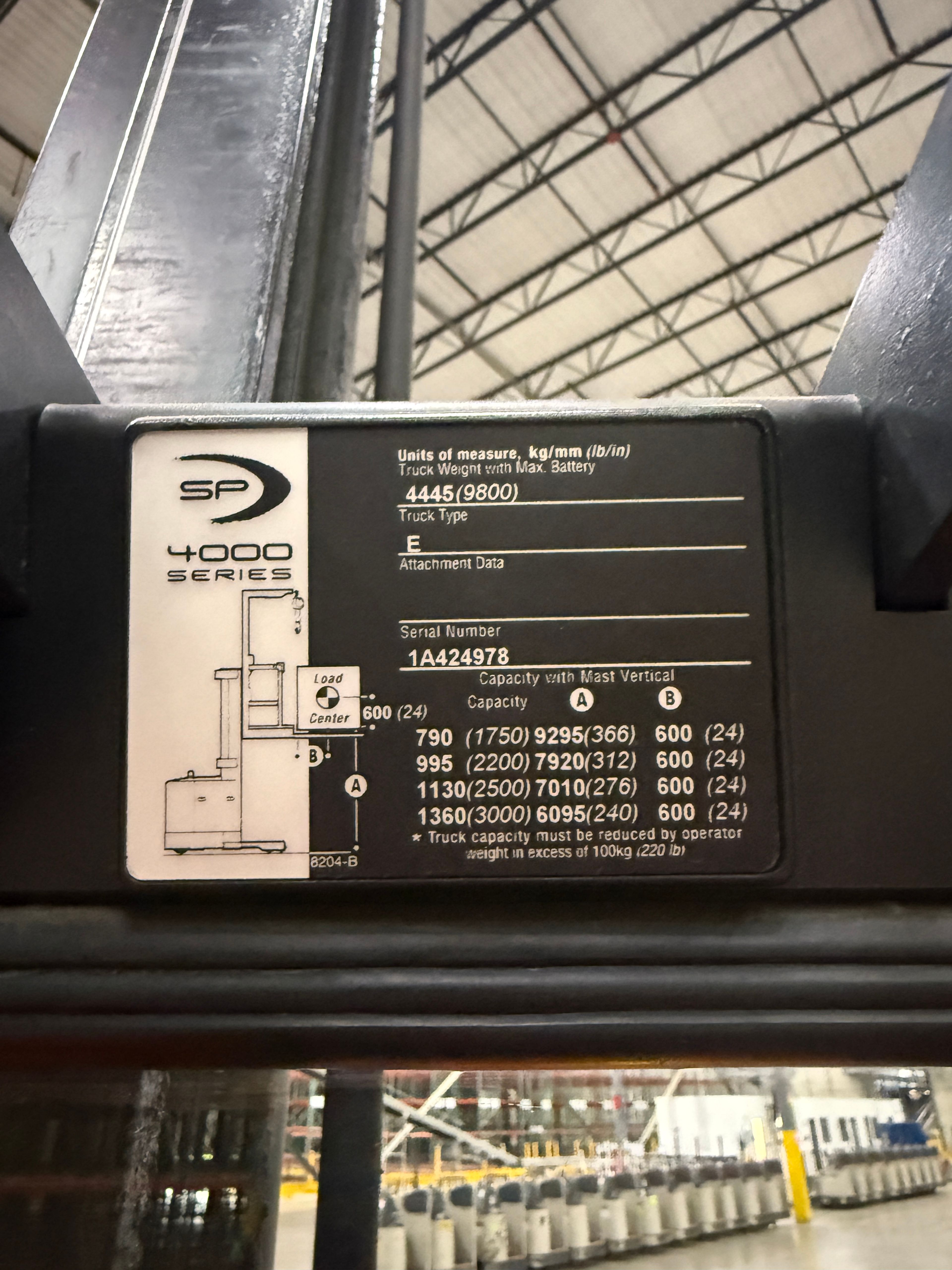 Crown Order Picker - SP-4000 - Document 8