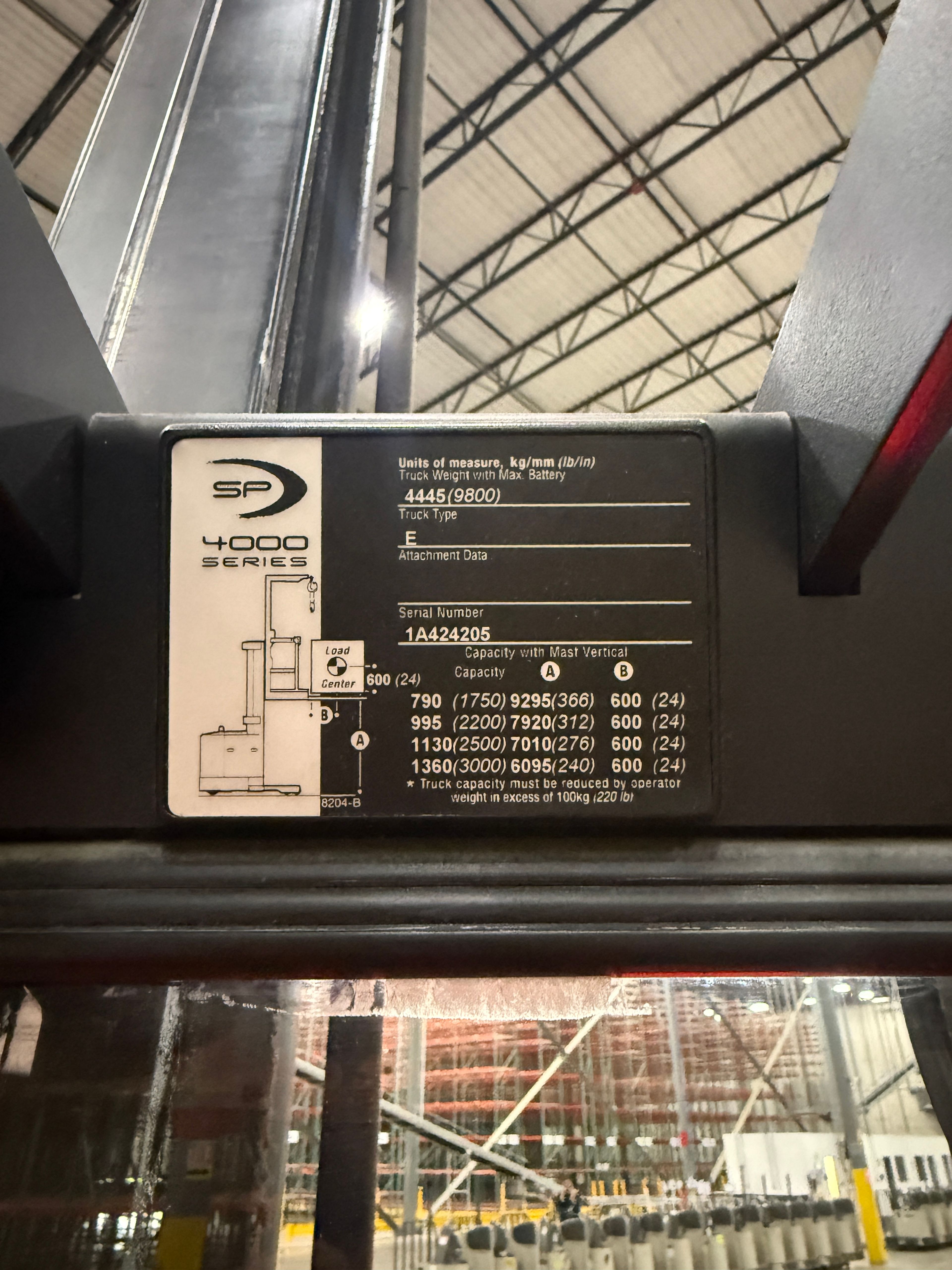 Crown Order Picker - SP-4000 - Document 8