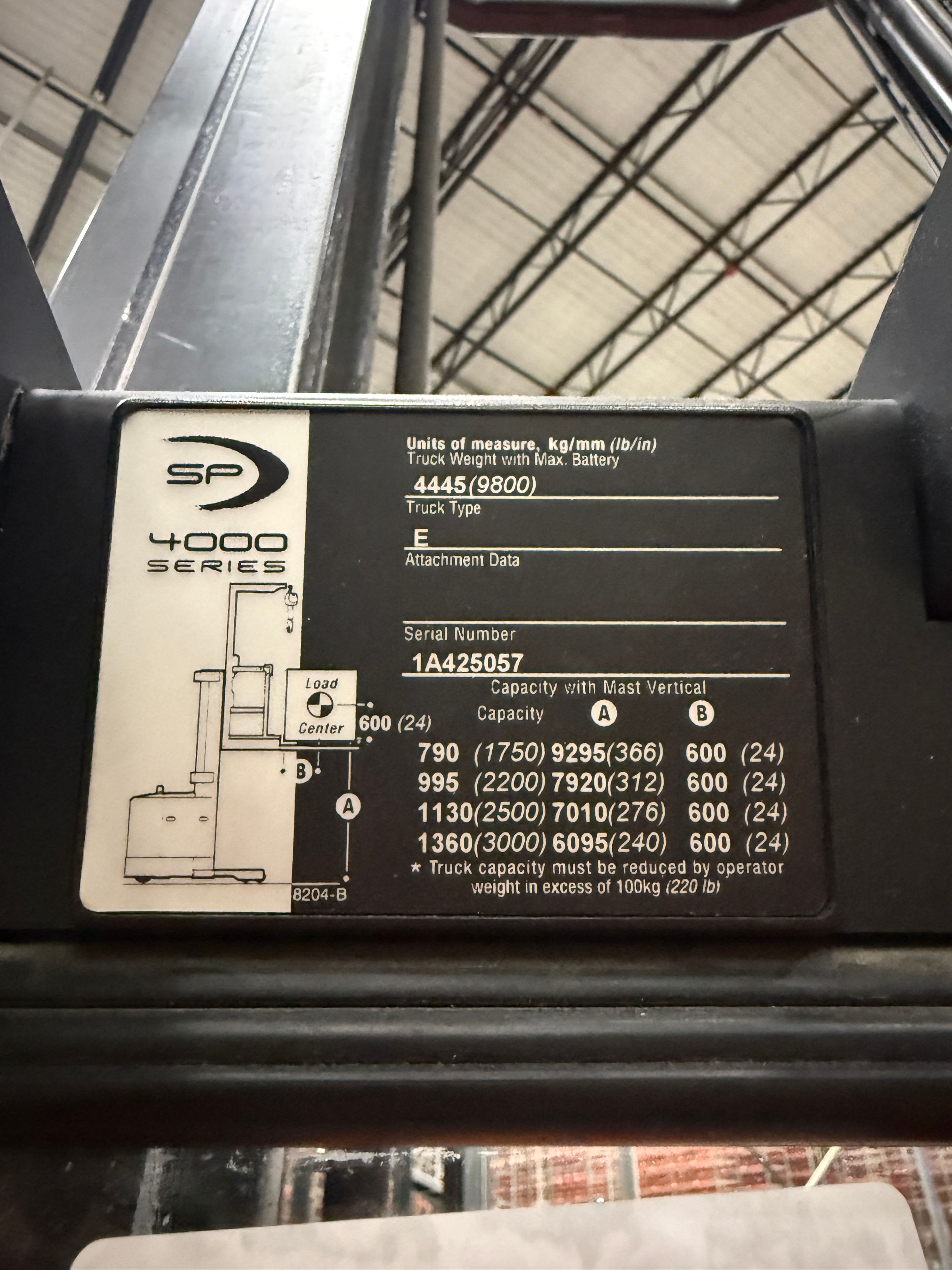 Crown Order Picker - SP-4000 - Document 8