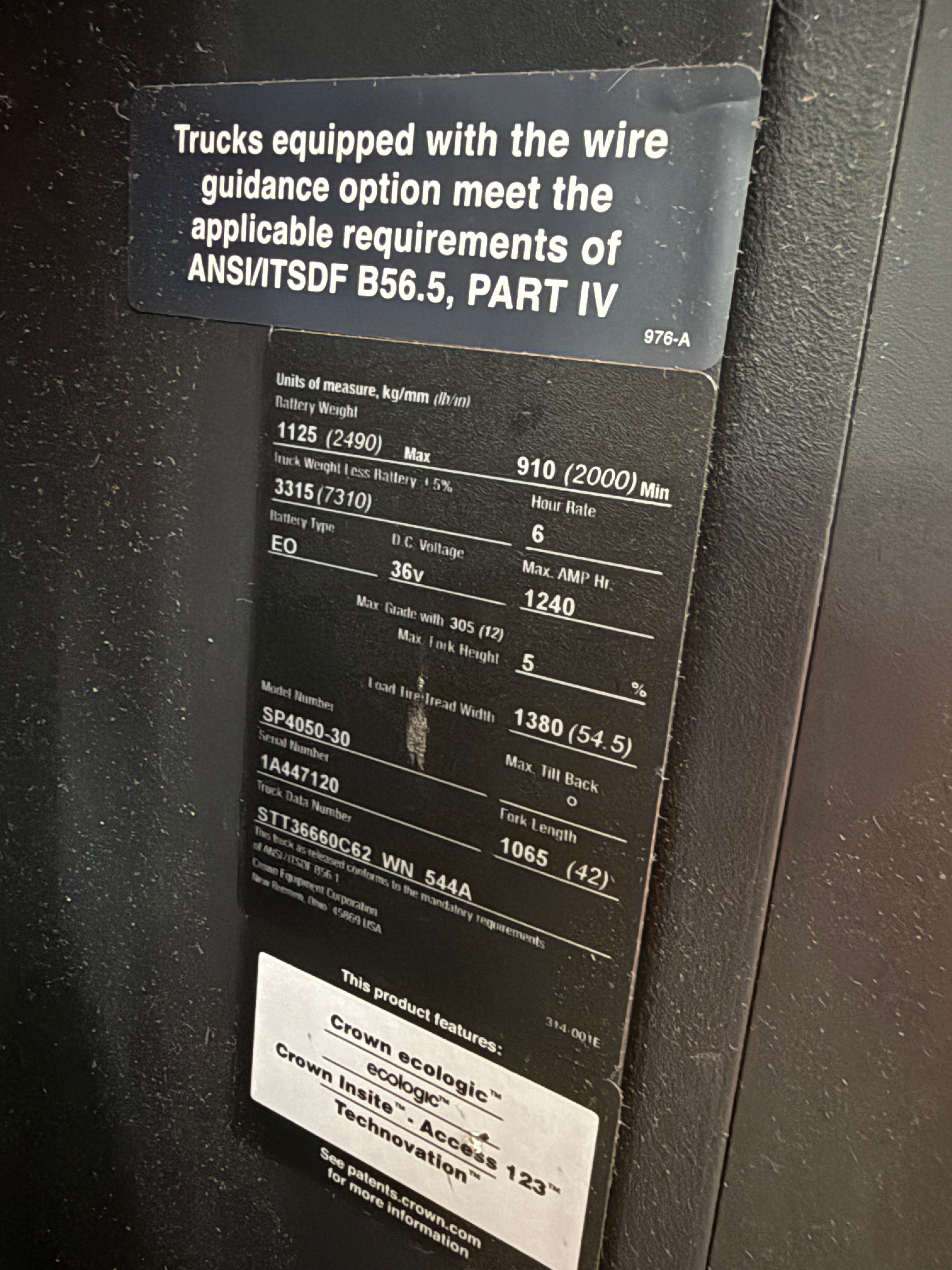 Crown Order Picker - SP-4000 - Document 7