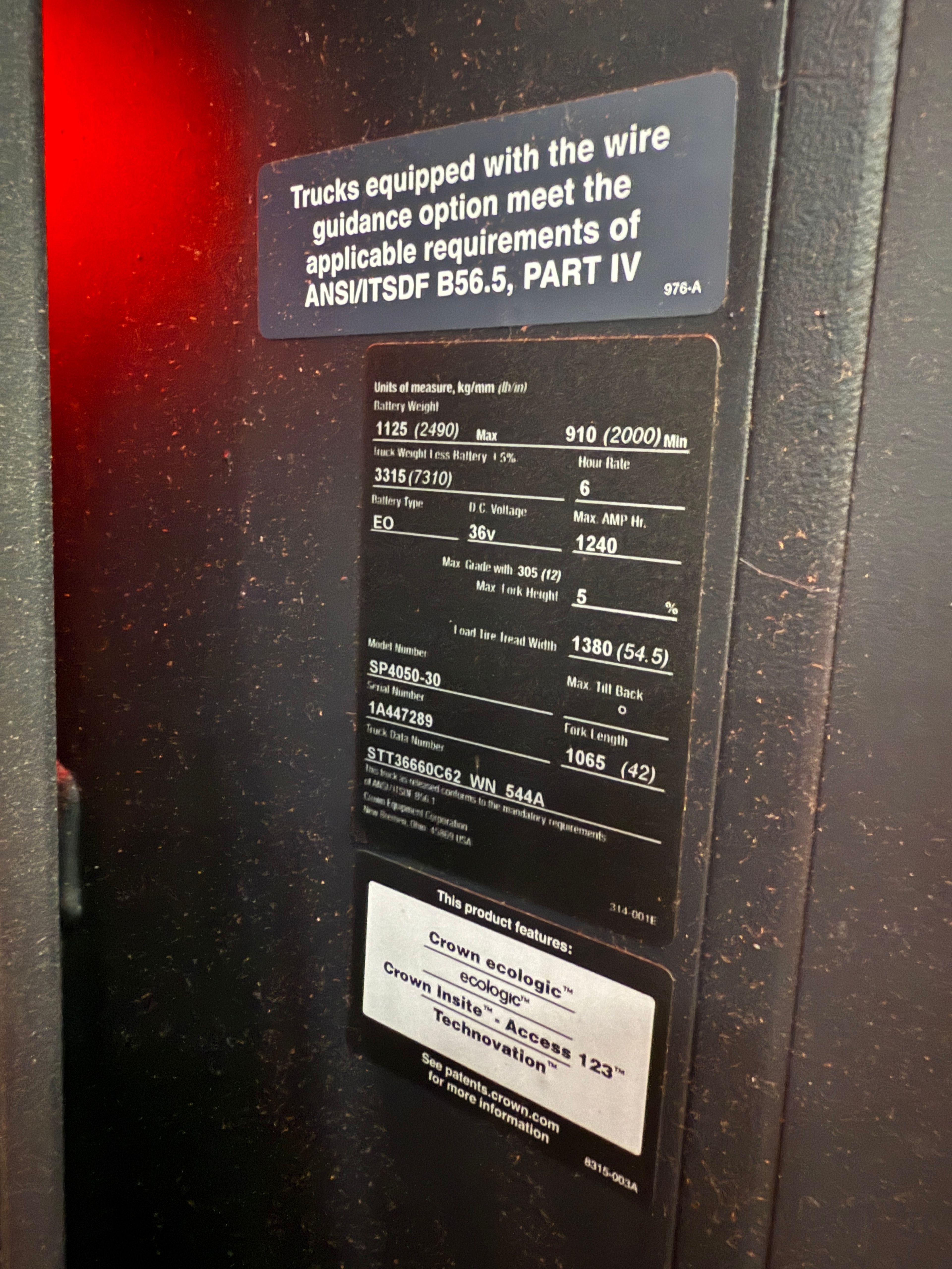 Crown Order Picker - SP-4000 - Document 6