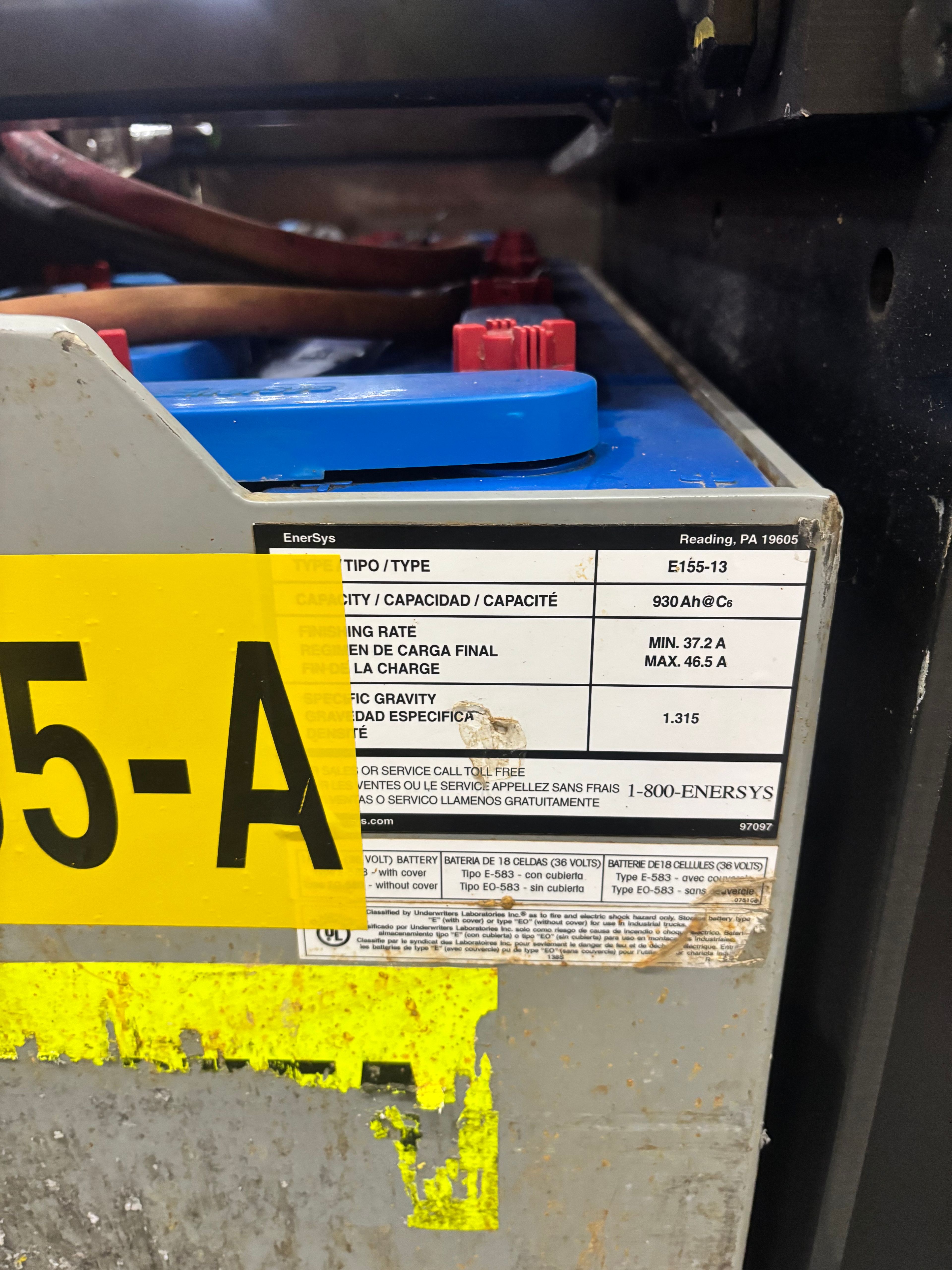 36 Volt Battery - Enersys - Document 3