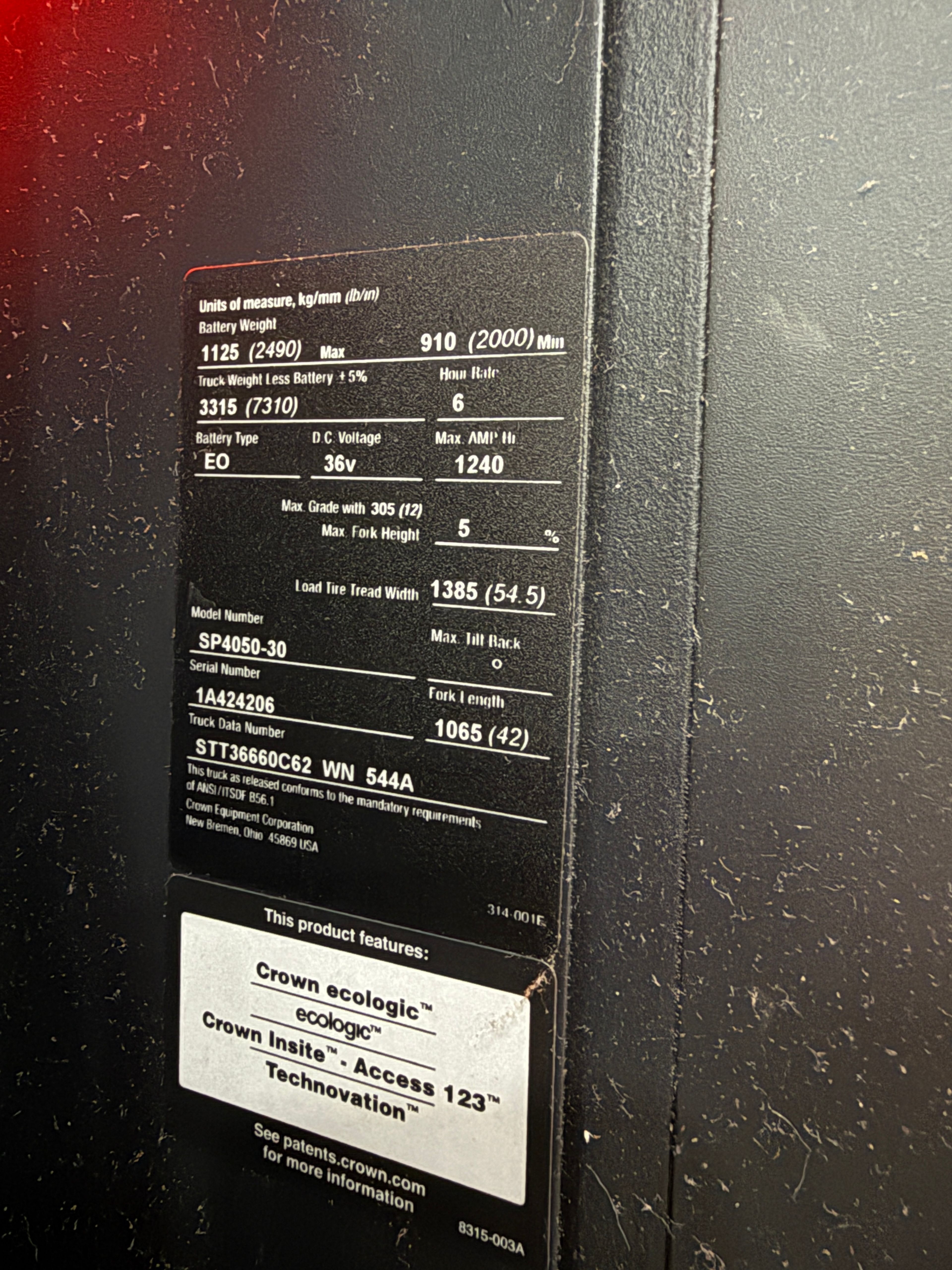 Crown Order Picker - SP-4000 - Document 8