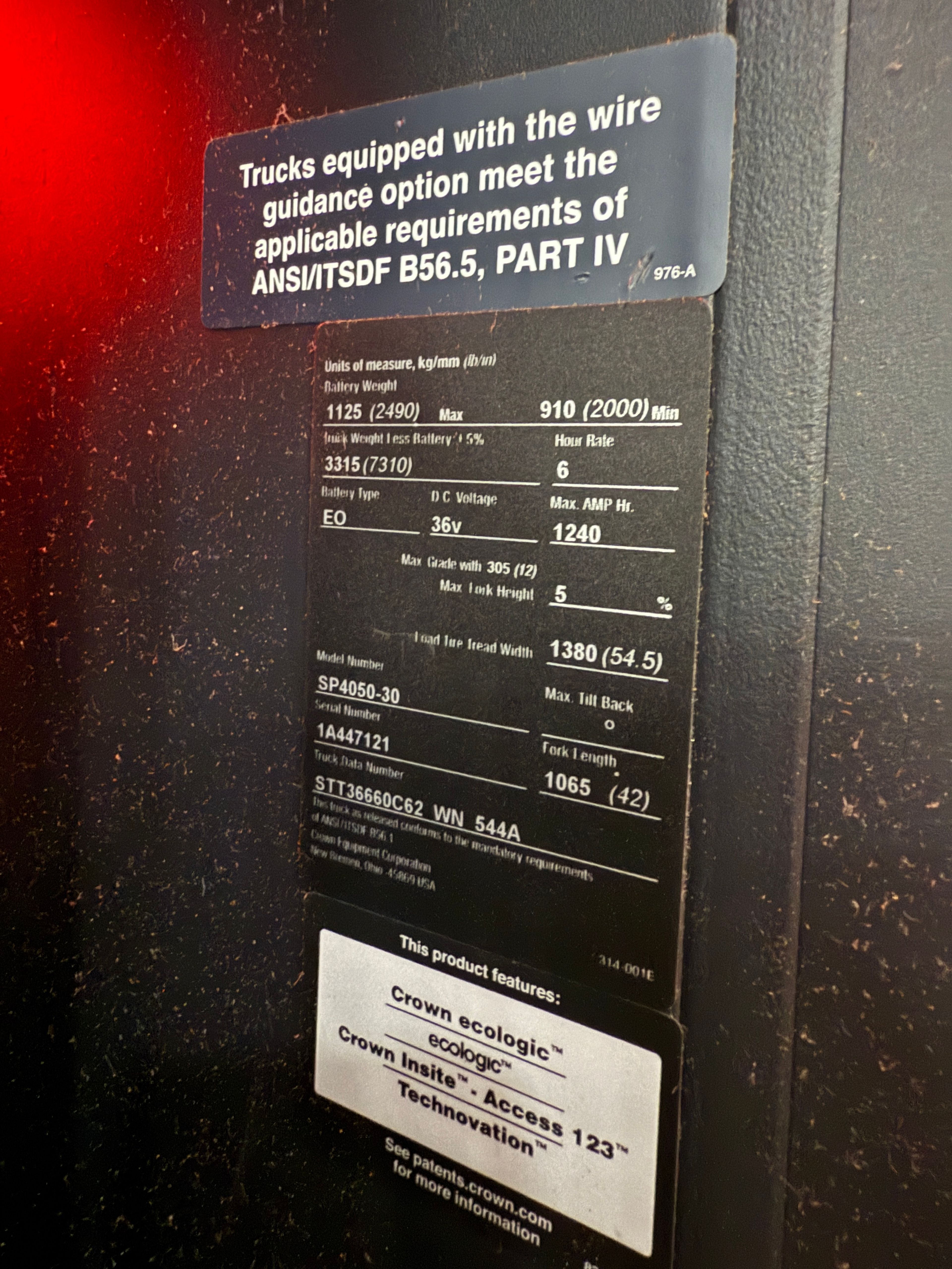 Crown Order Picker - SP-4000 - Document 7