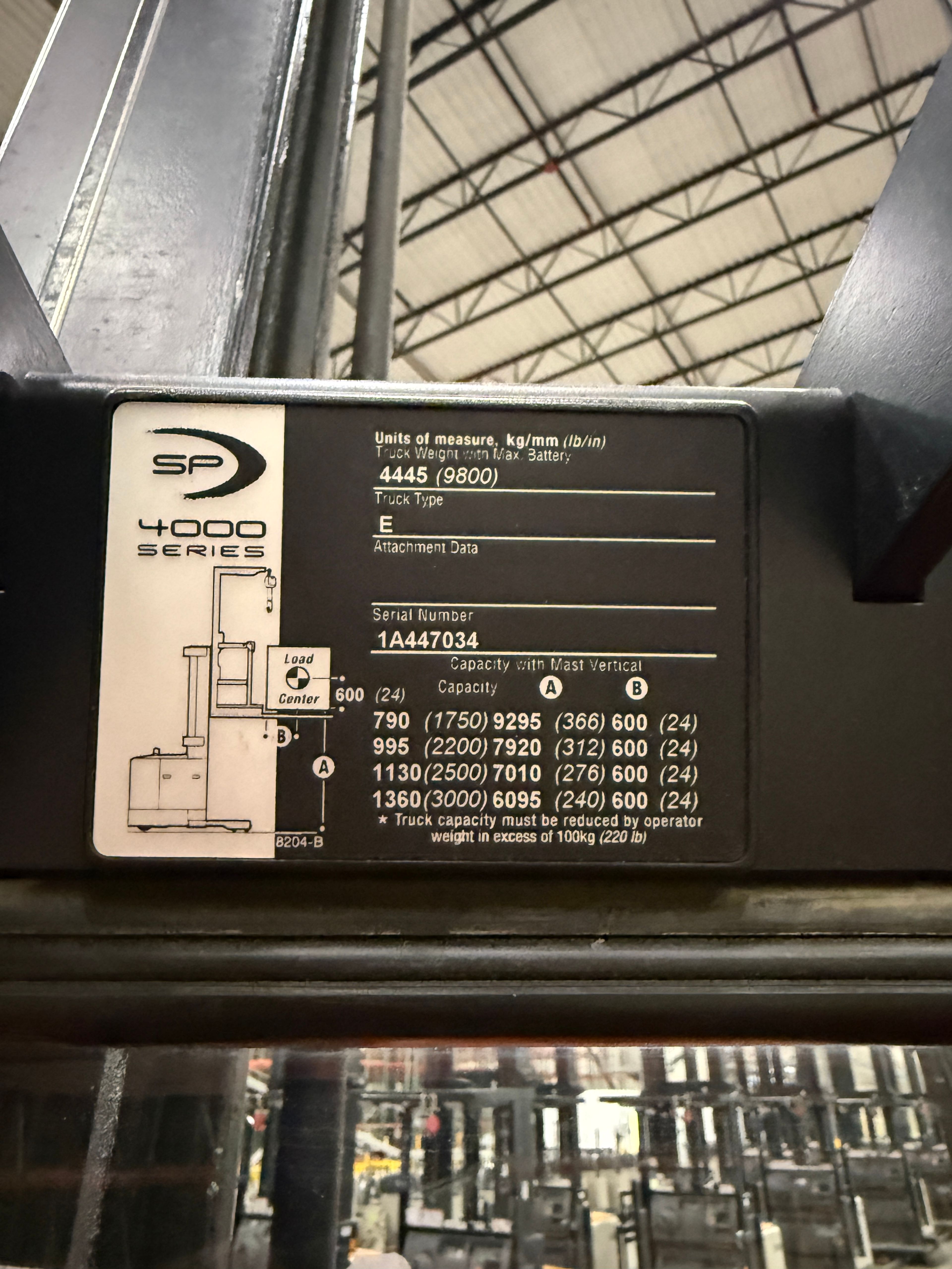 Crown Order Picker - SP-4000 - Document 8