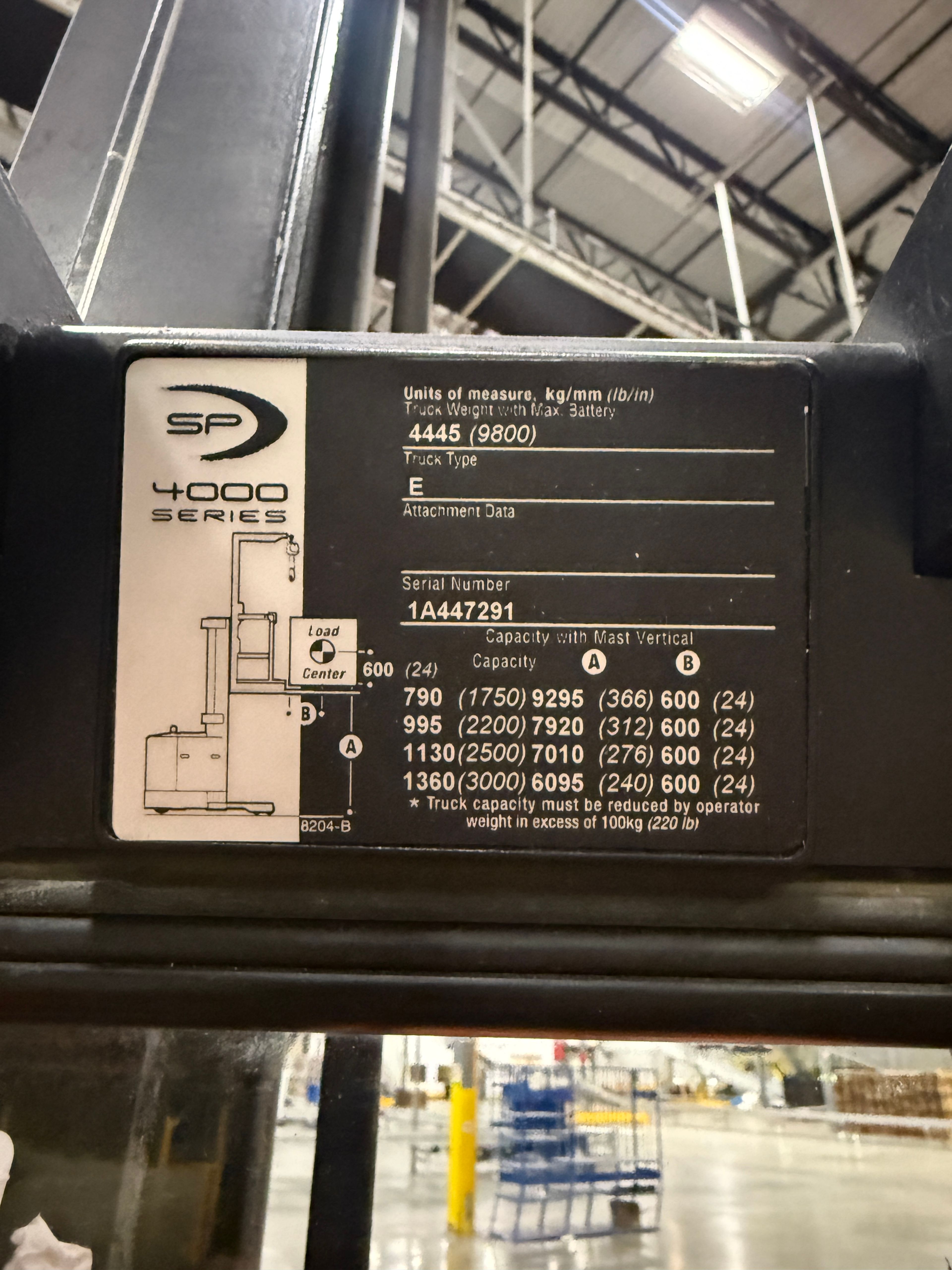 Crown Order Picker - SP-4000 - Document 8