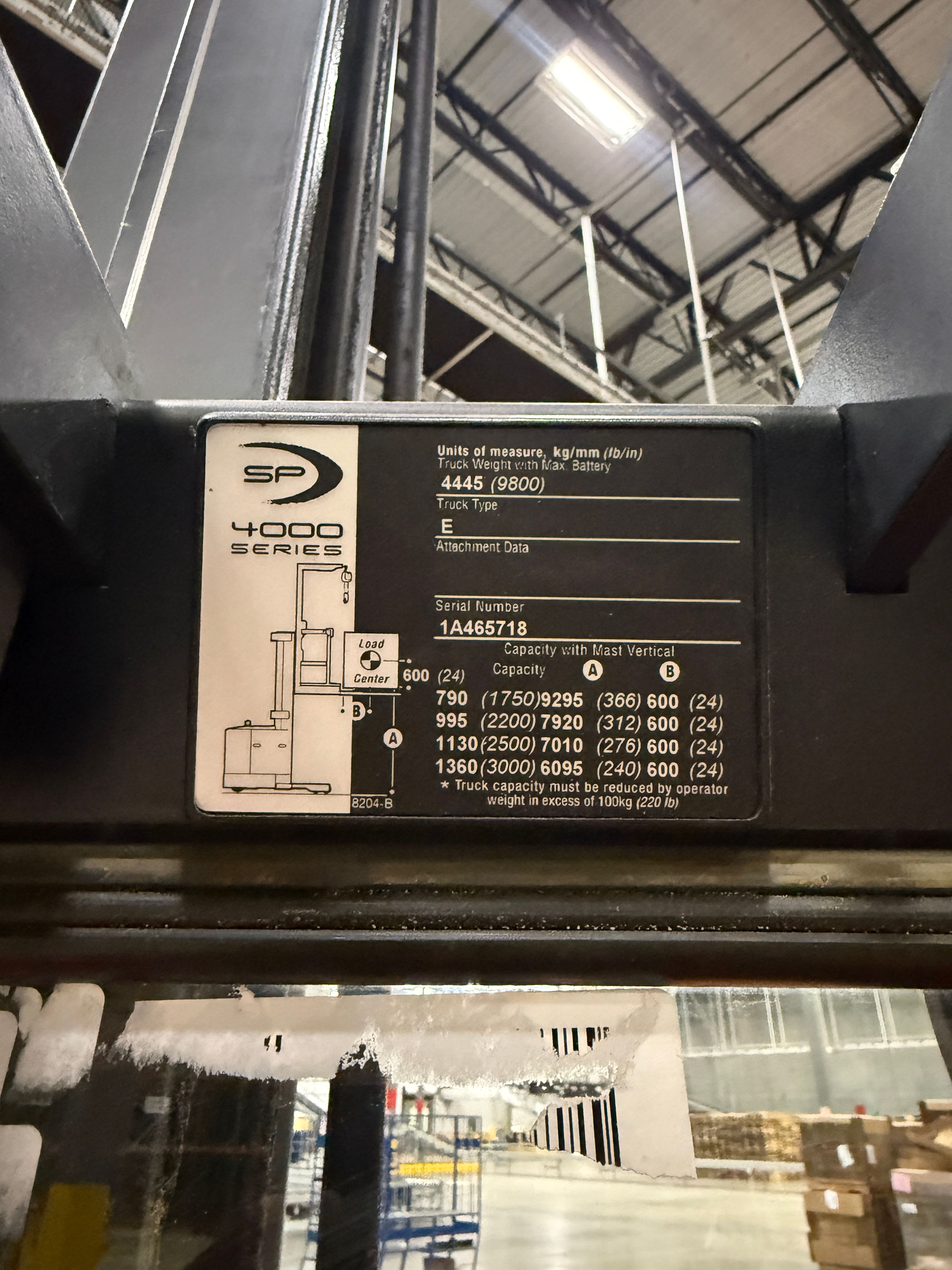 Crown Order Picker - SP-4000 - Document 8