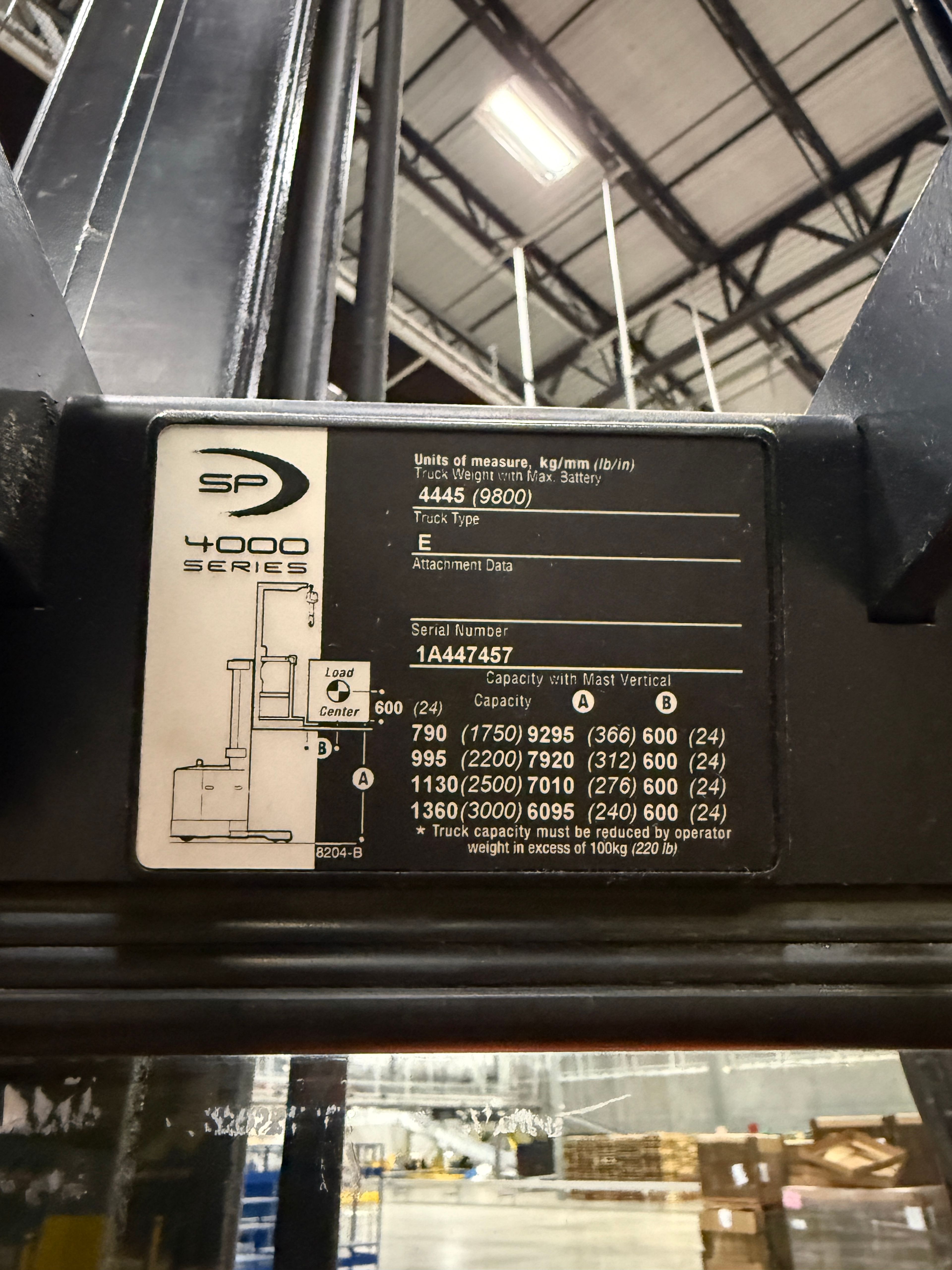 Crown Order Picker - SP-4000 - Document 8