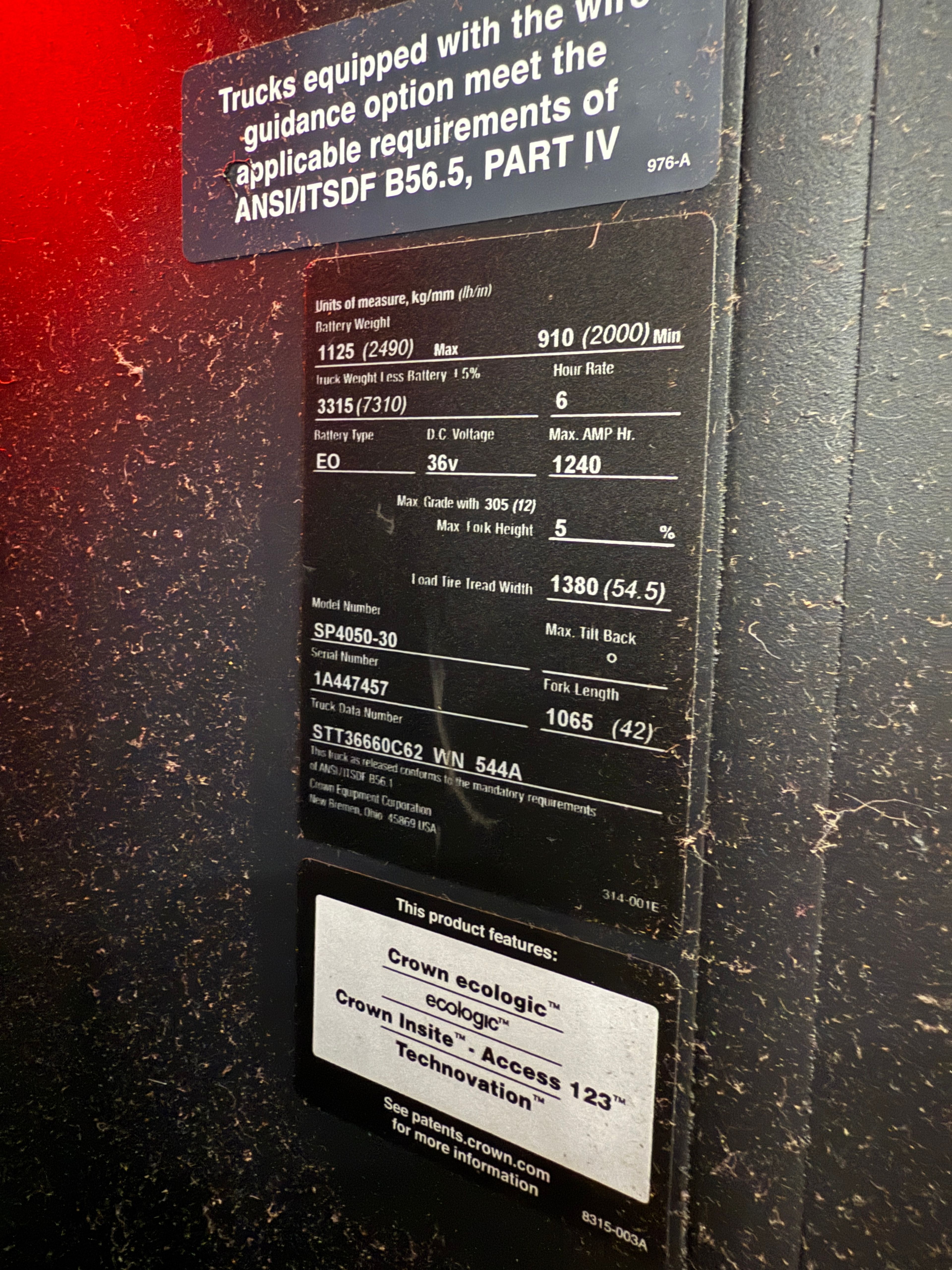 Crown Order Picker - SP-4000 - Document 7