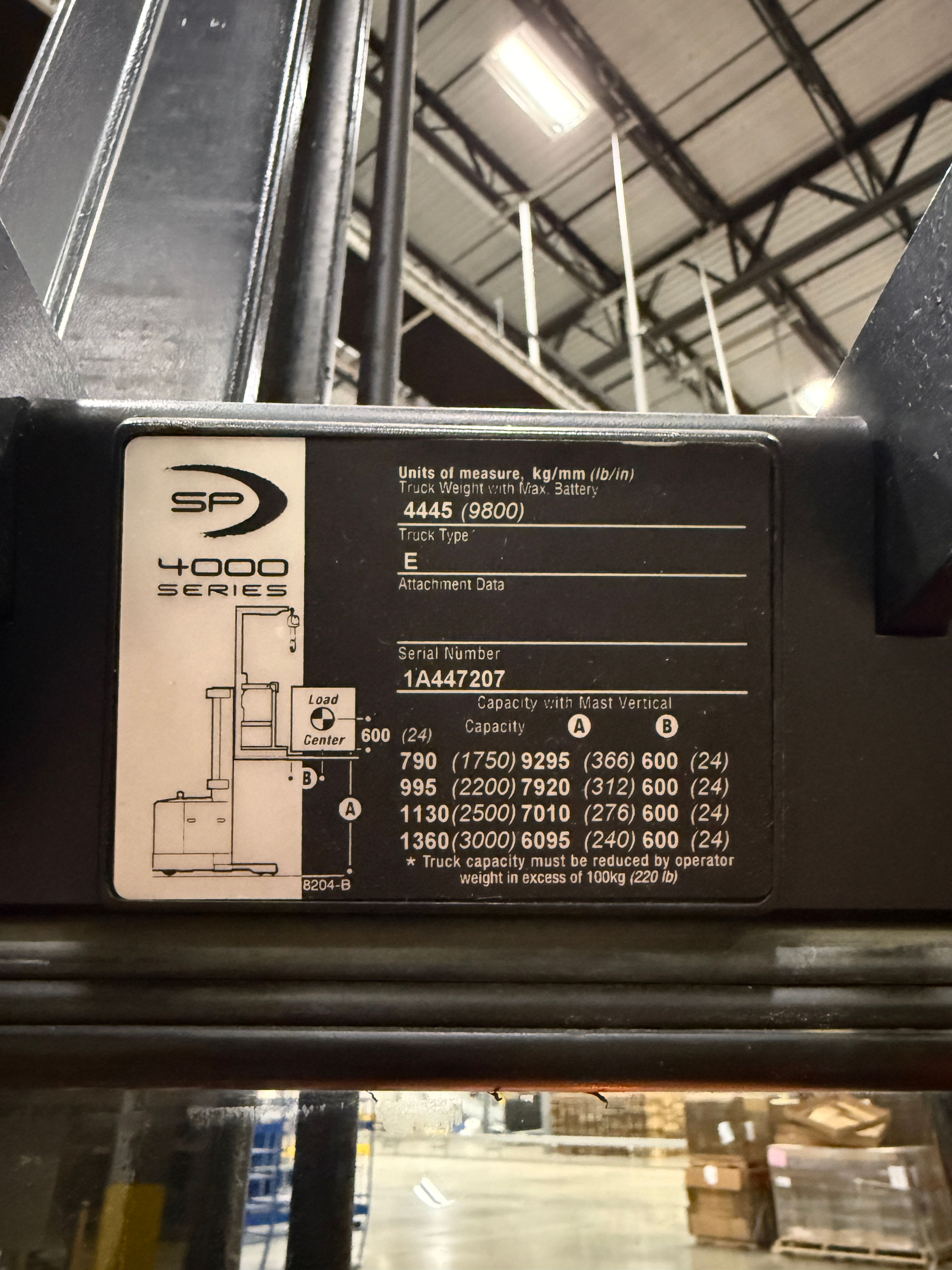 Crown Order Picker - SP-4000 - Document 8