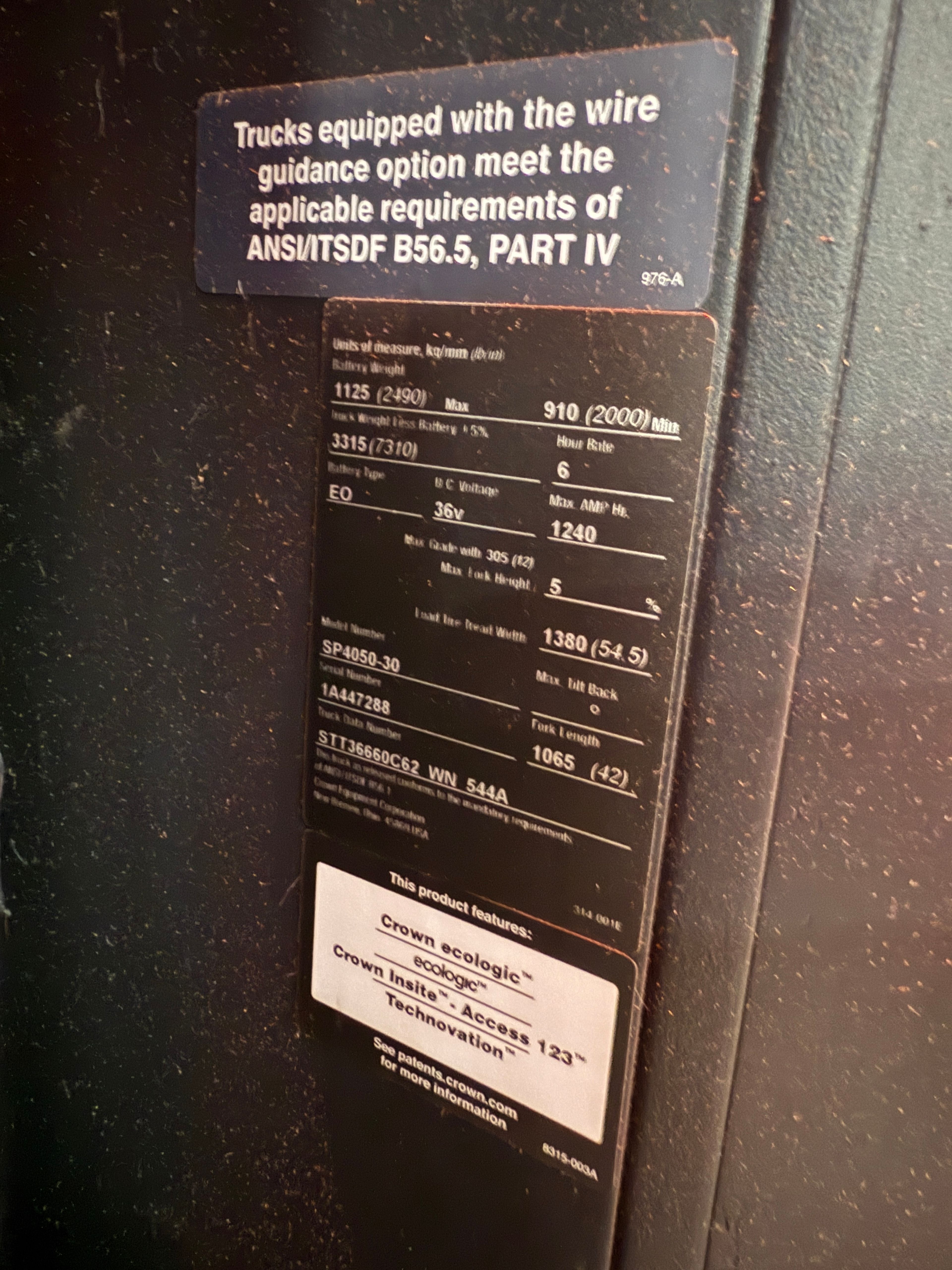 Crown Order Picker - SP-4000 - Document 7
