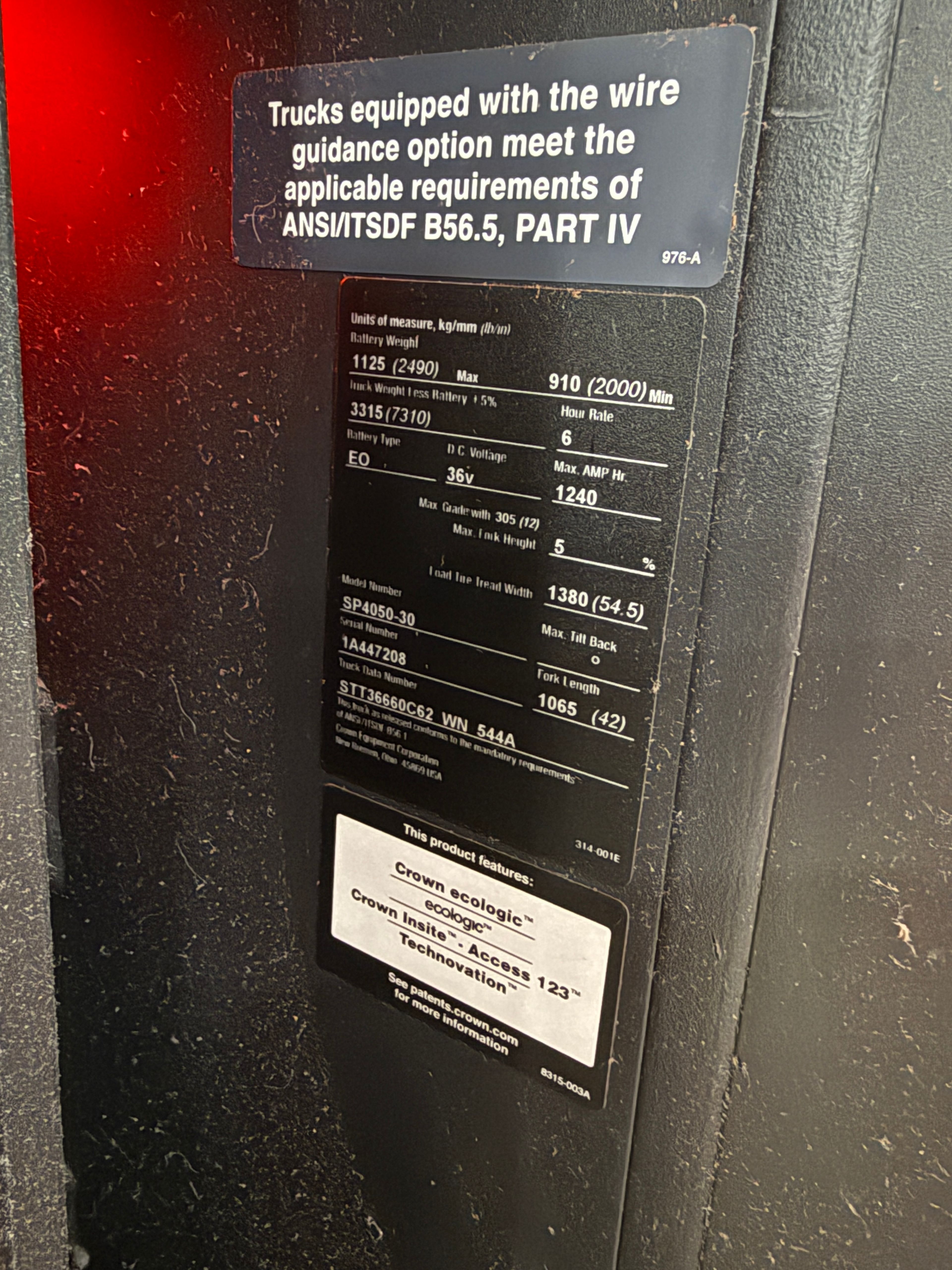 Crown Order Picker - SP-4000 - Document 7