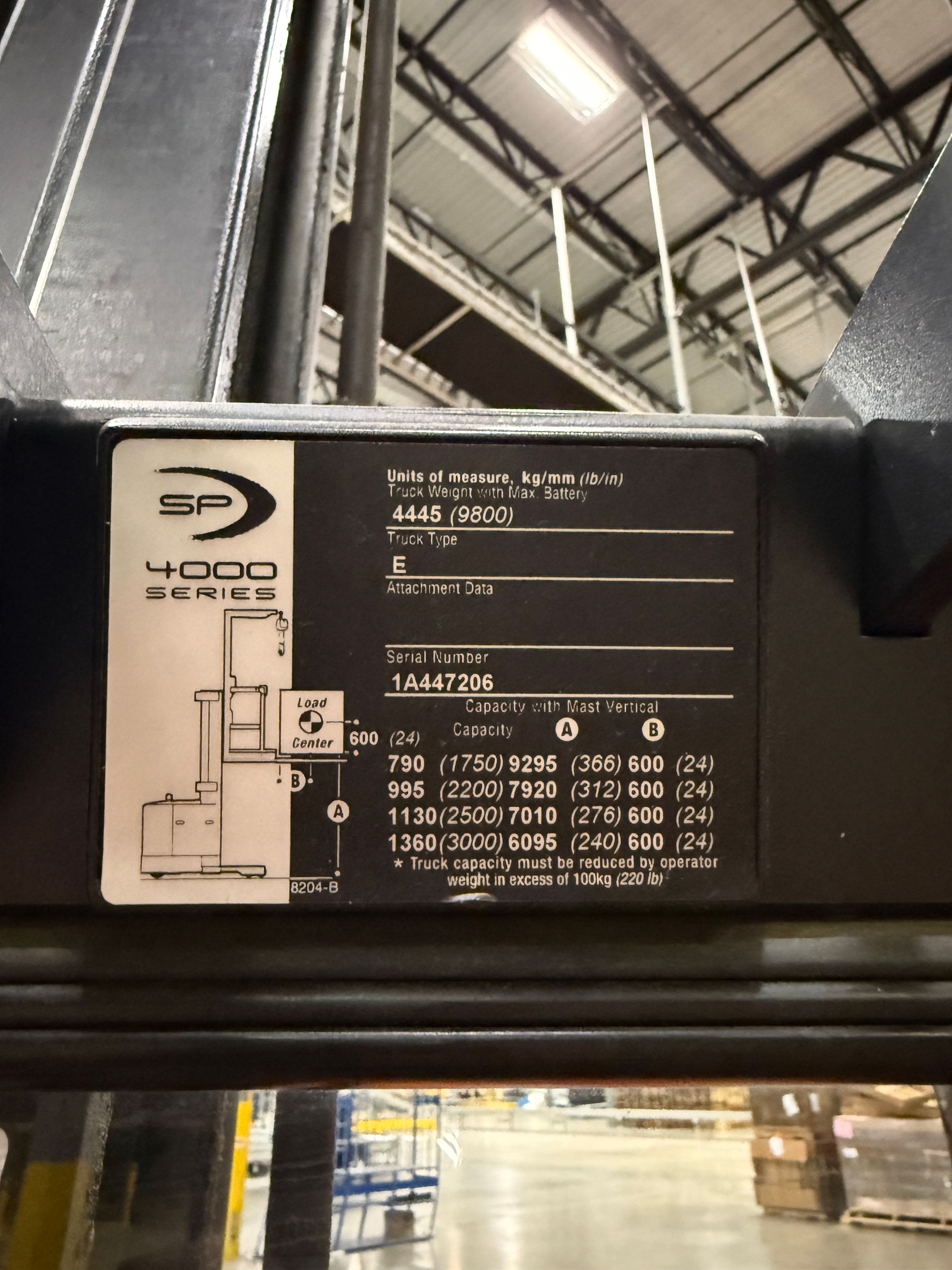 Crown Order Picker - SP-4000 - Document 8