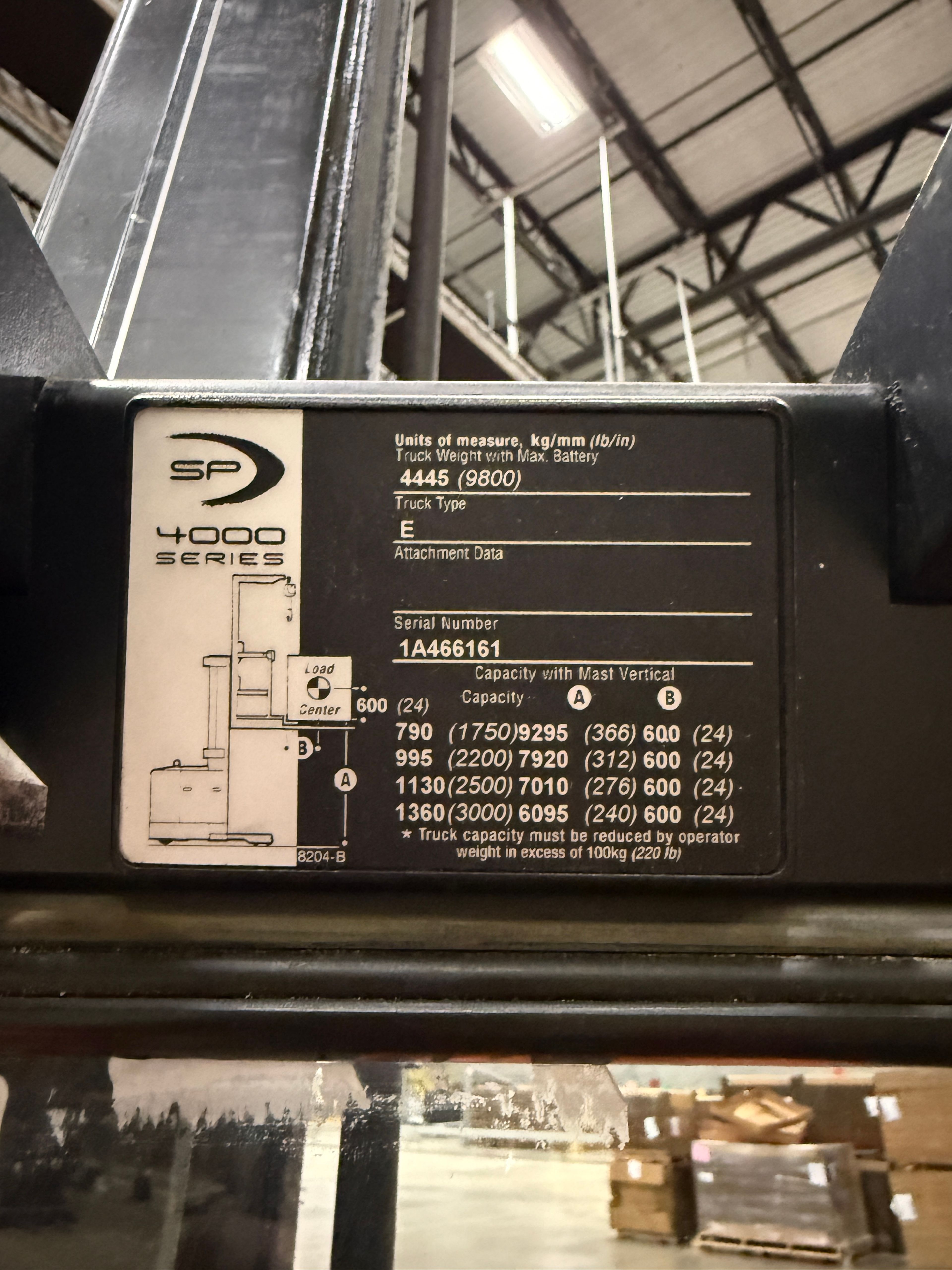Crown Order Picker - SP-4000 - Document 8