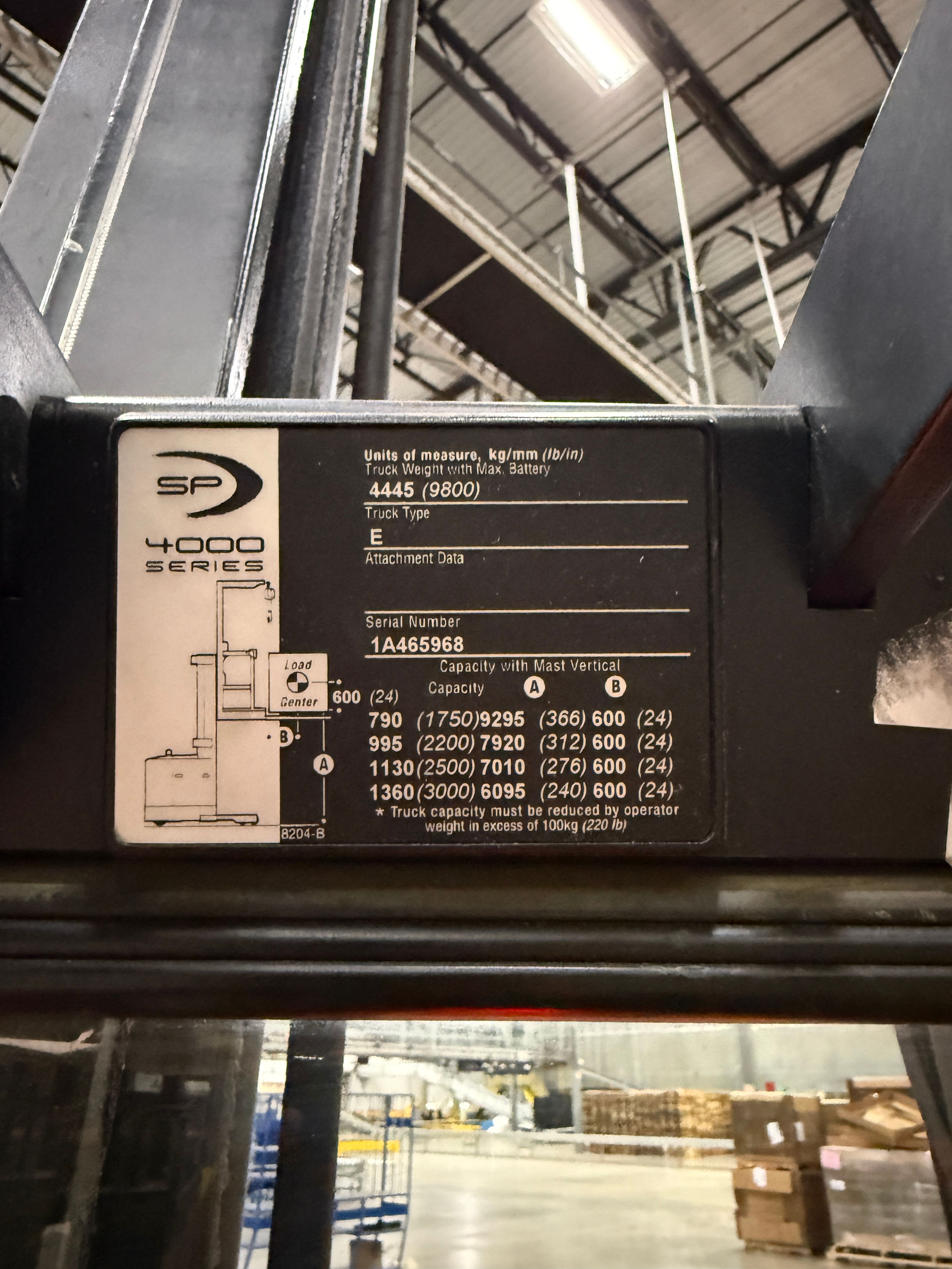 Crown Order Picker - SP-4000 - Document 8