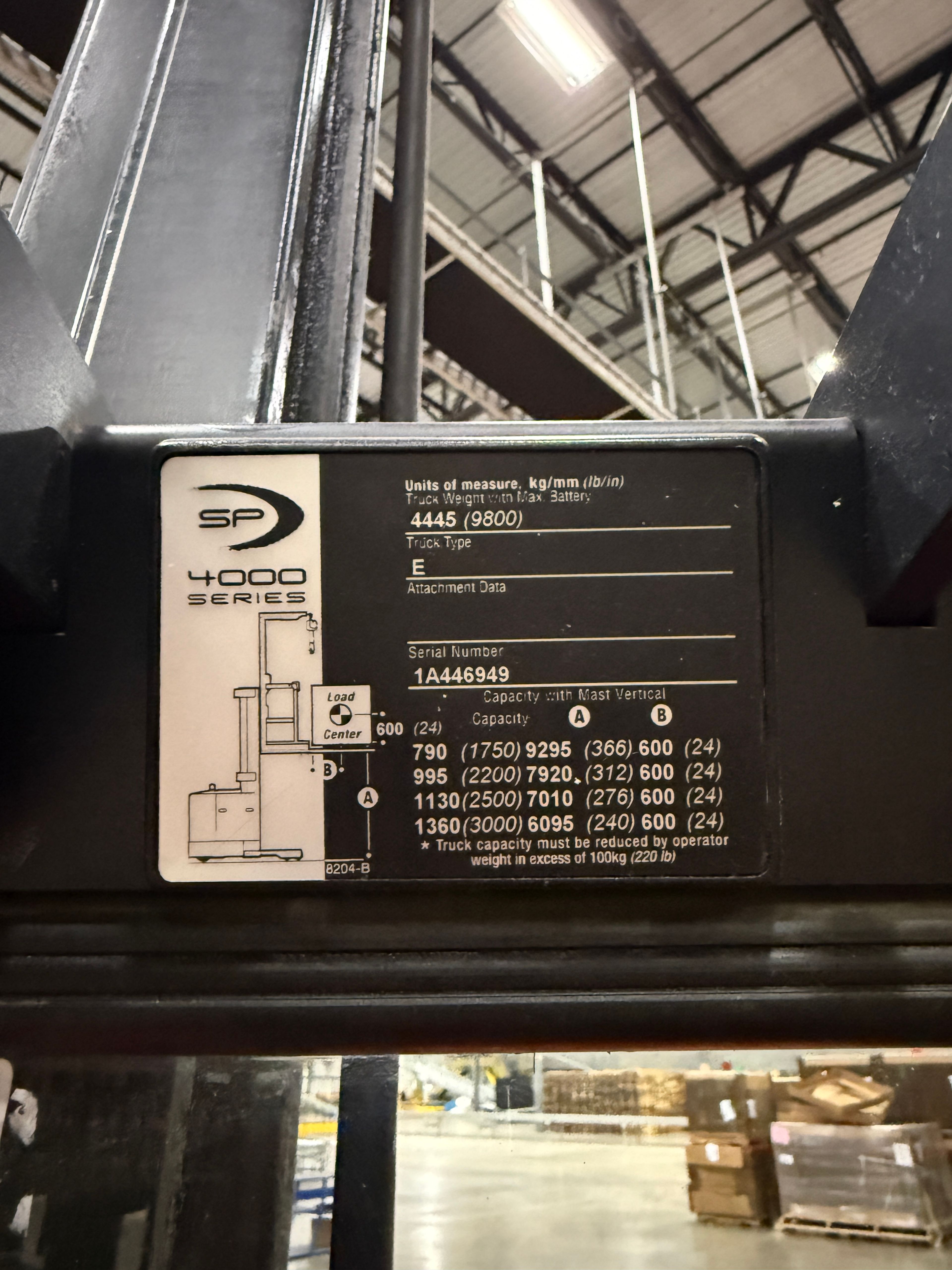 Crown Order Picker - SP-4000 - Document 8