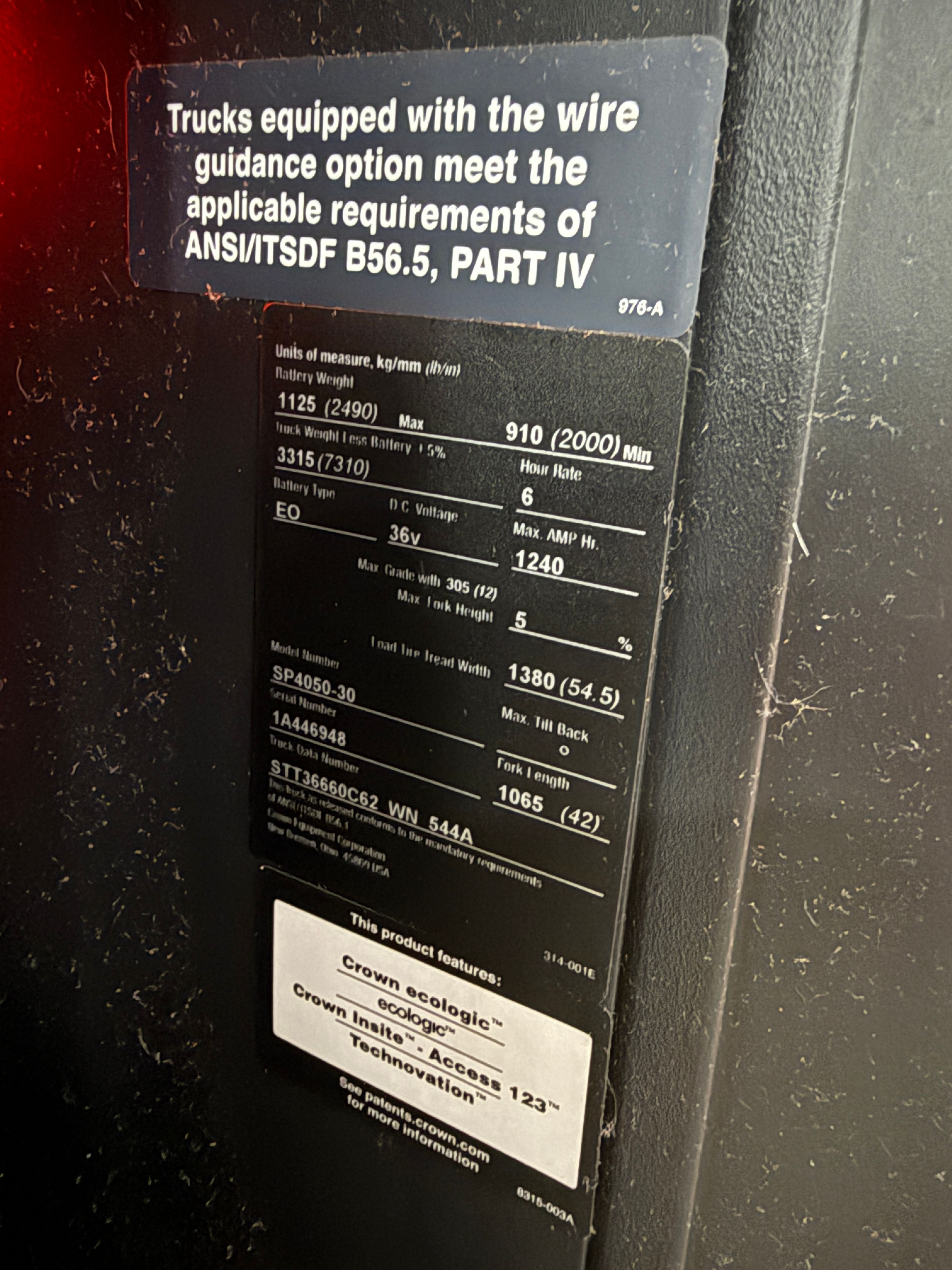 Crown Order Picker - SP-4000 - Document 7