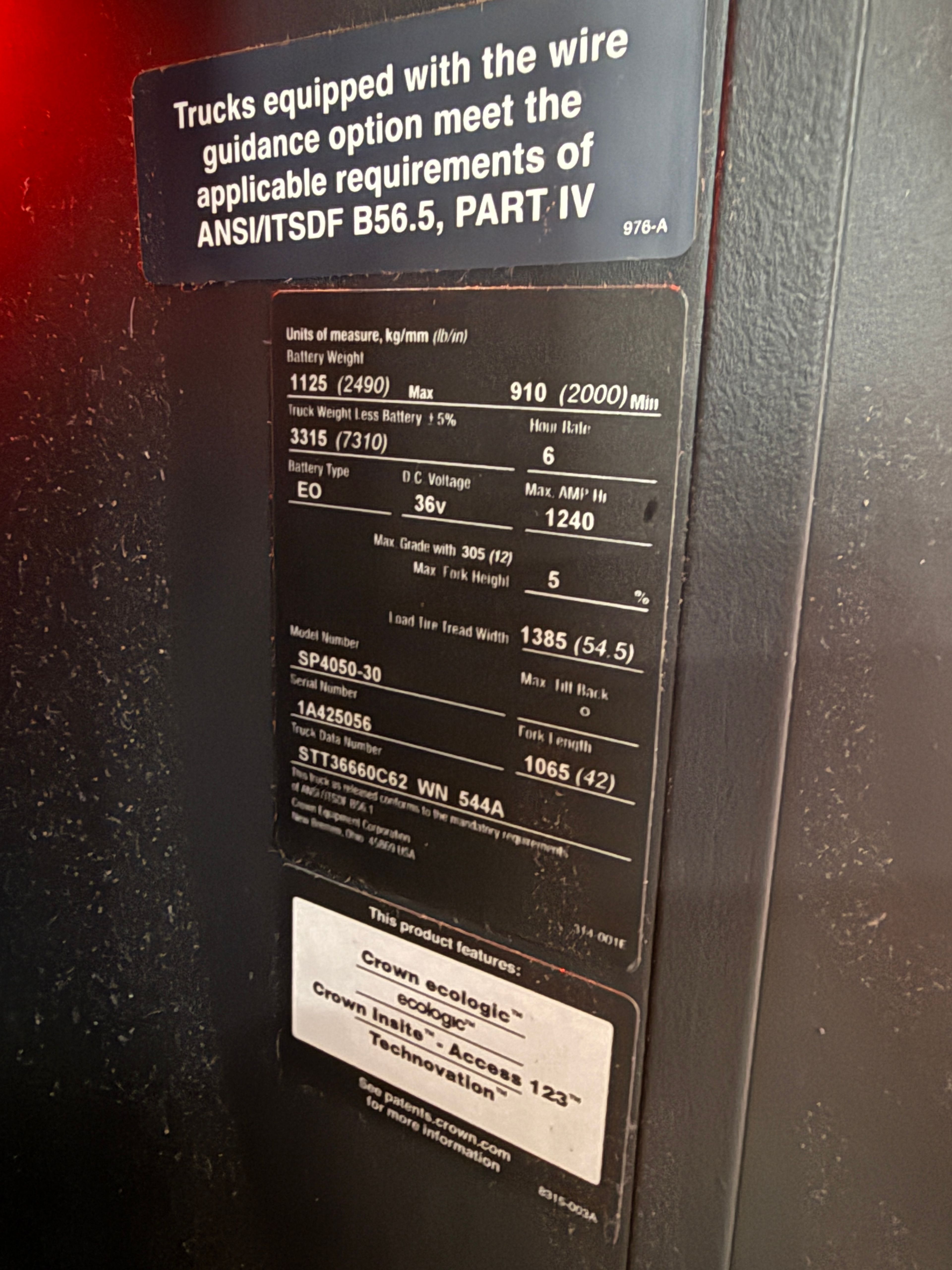 Crown Order Picker - SP-4000 - Document 7