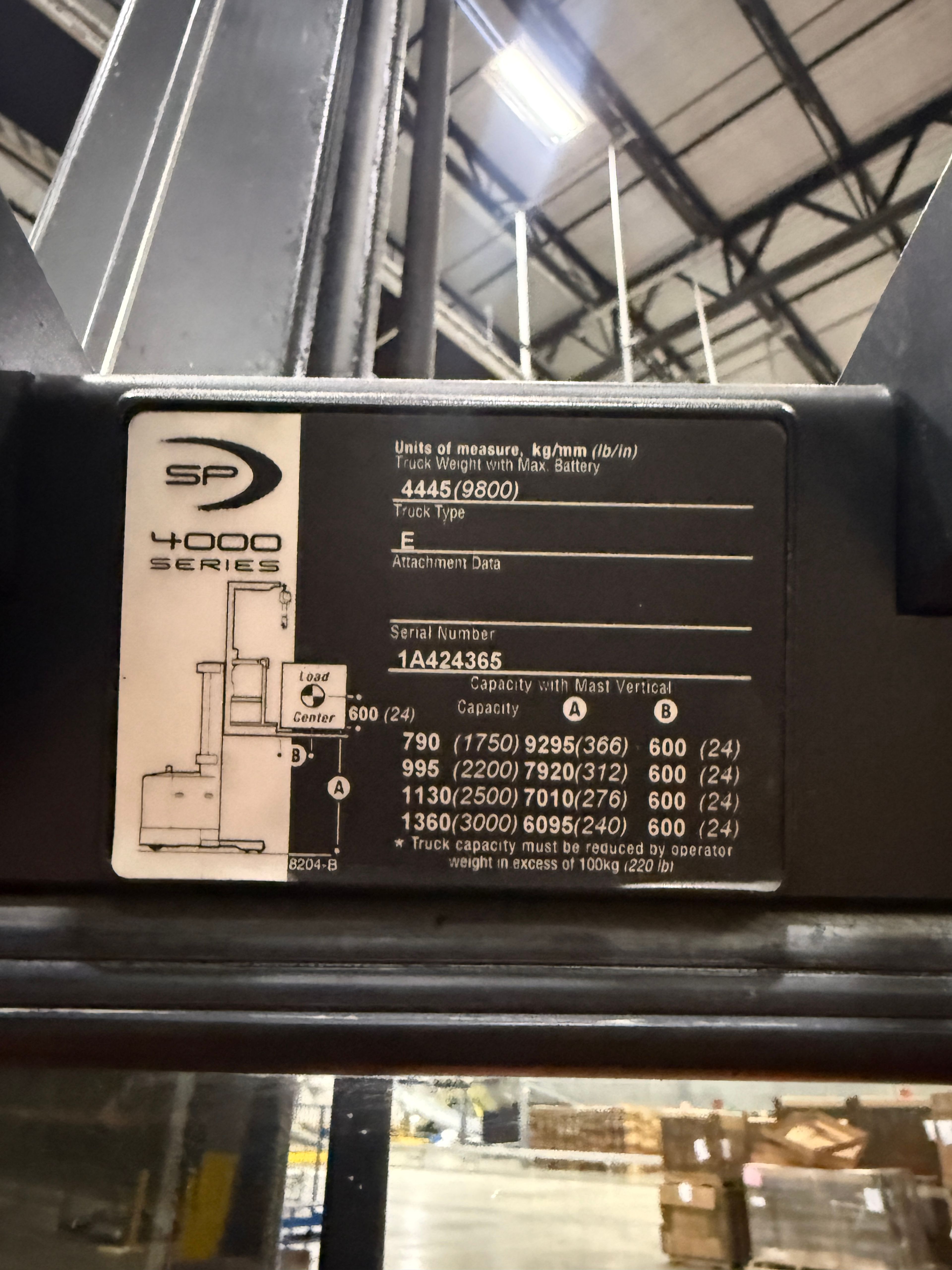 Crown Order Picker - SP-4000 - Document 8