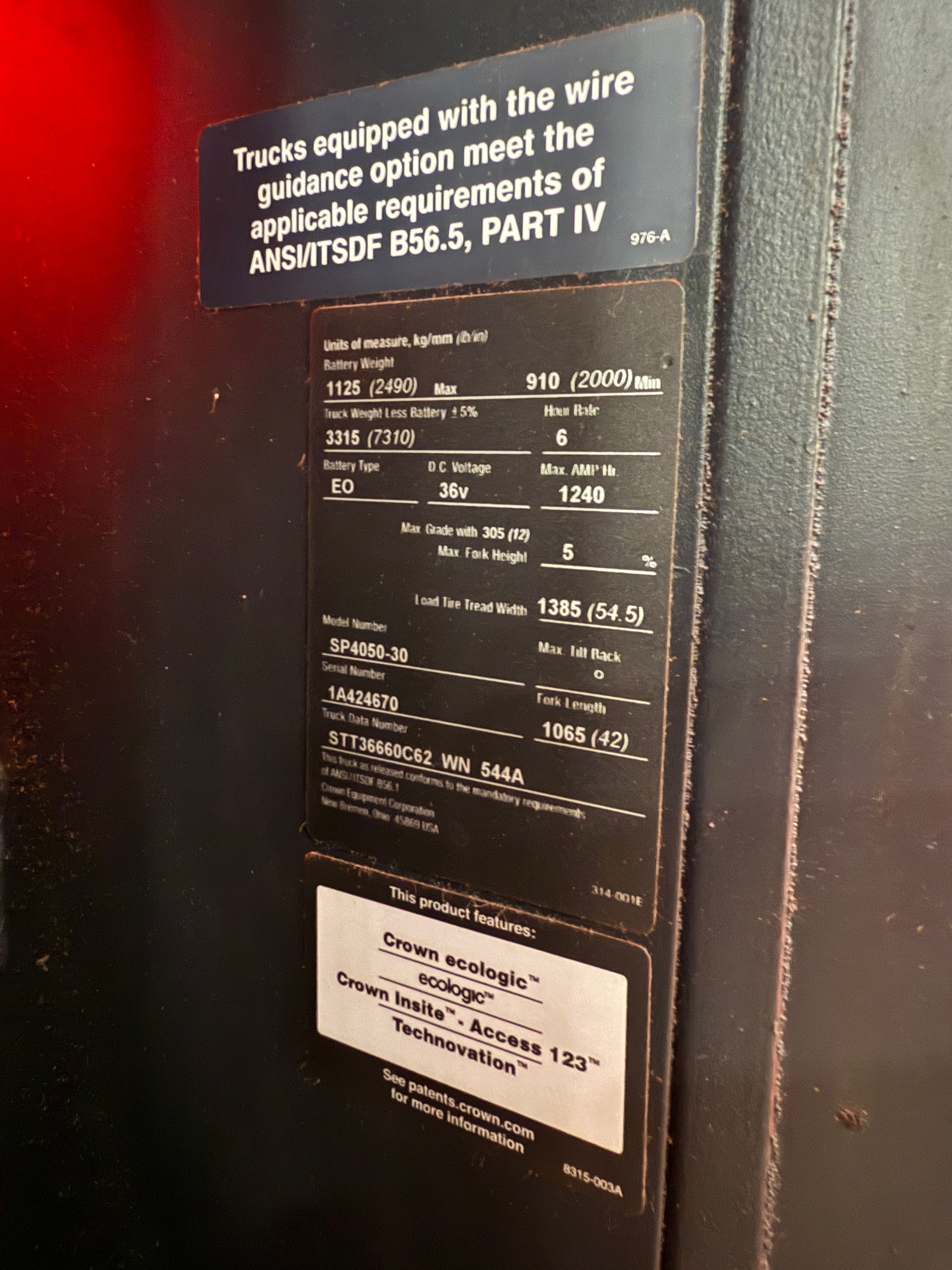 Crown Order Picker - SP-4000 - Document 7