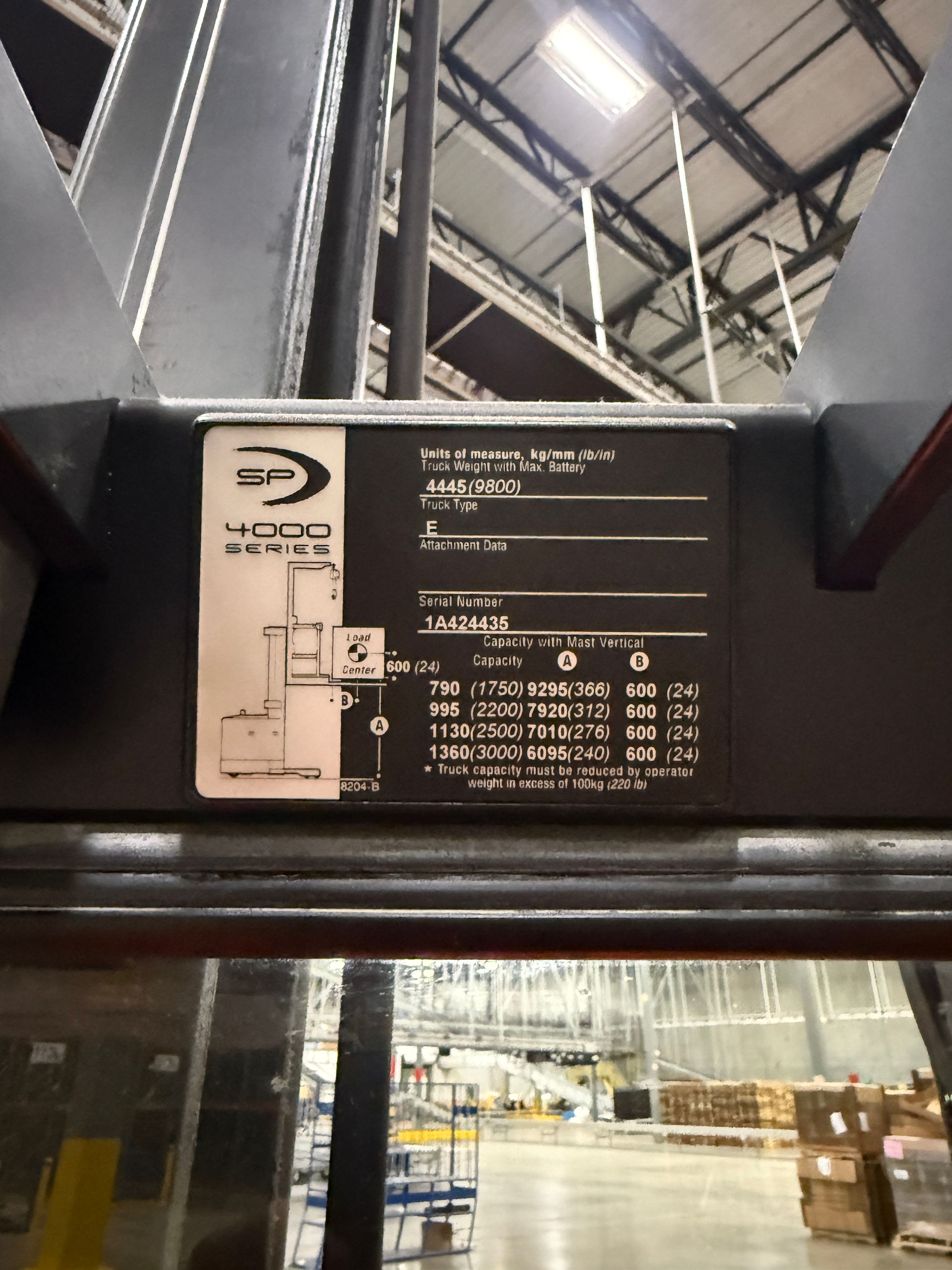 Crown Order Picker - SP-4000 - Document 8