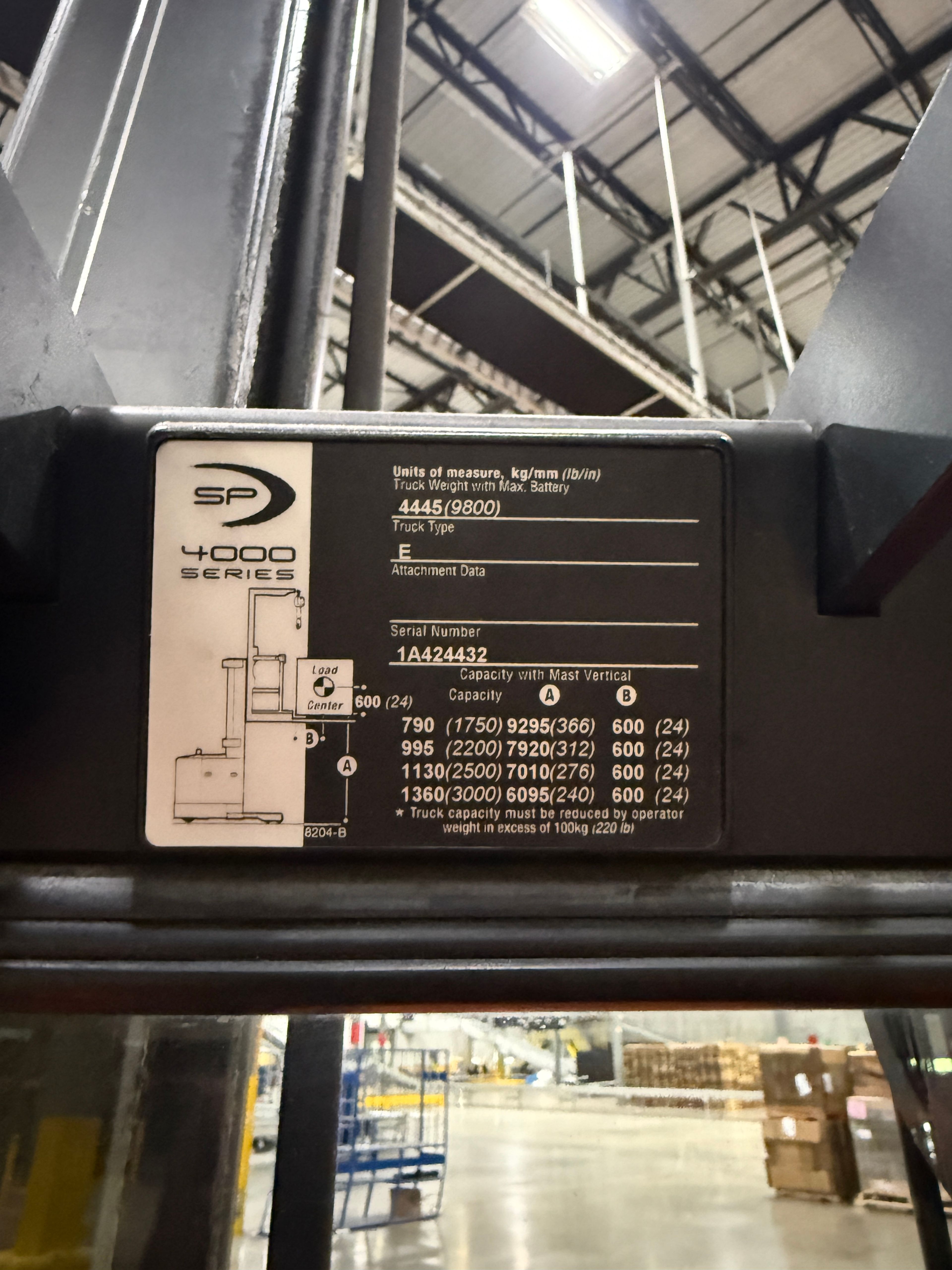 Crown Order Picker - SP-4000 - Document 8