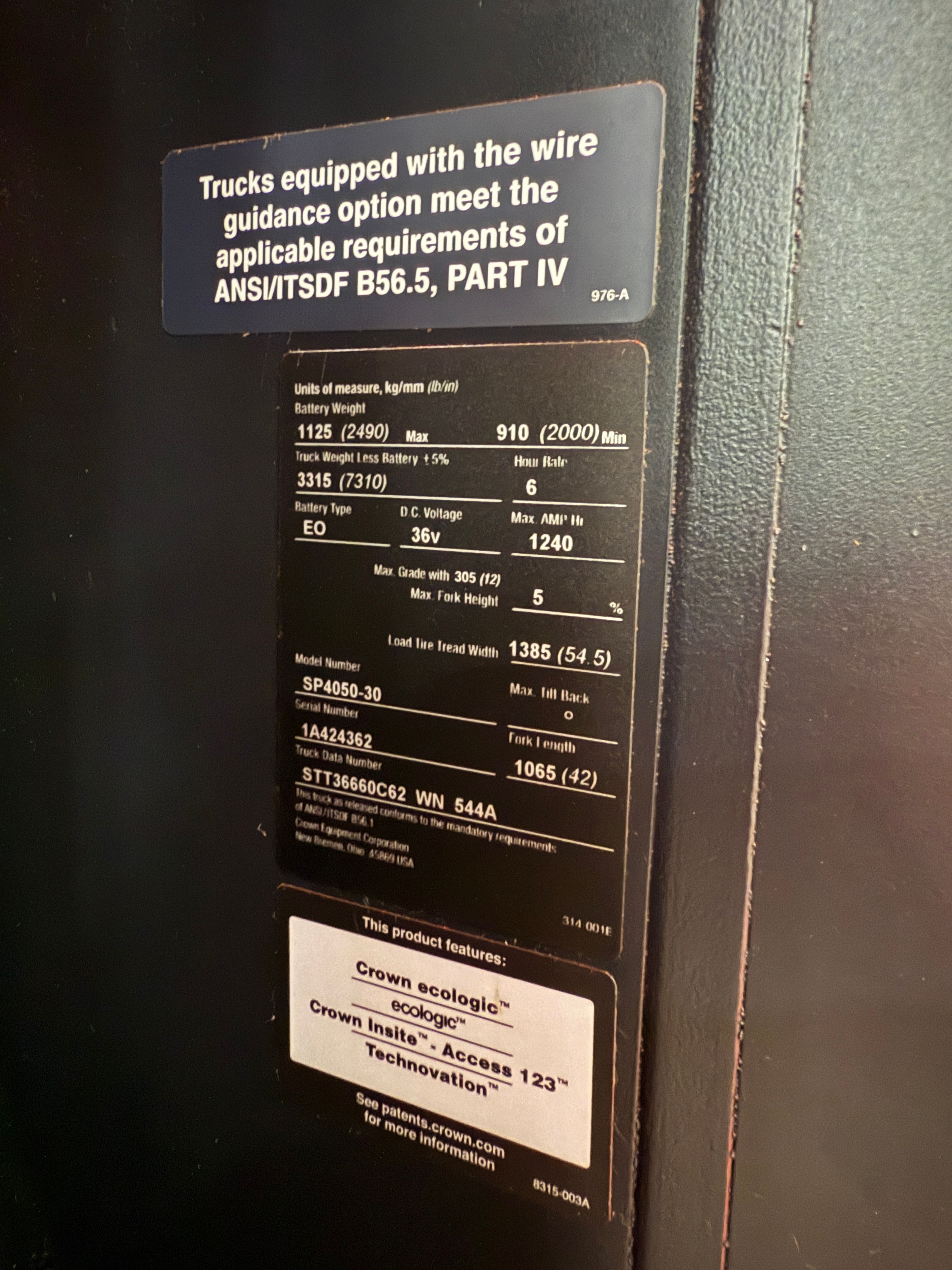 Crown Order Picker - SP-4000 - Document 7