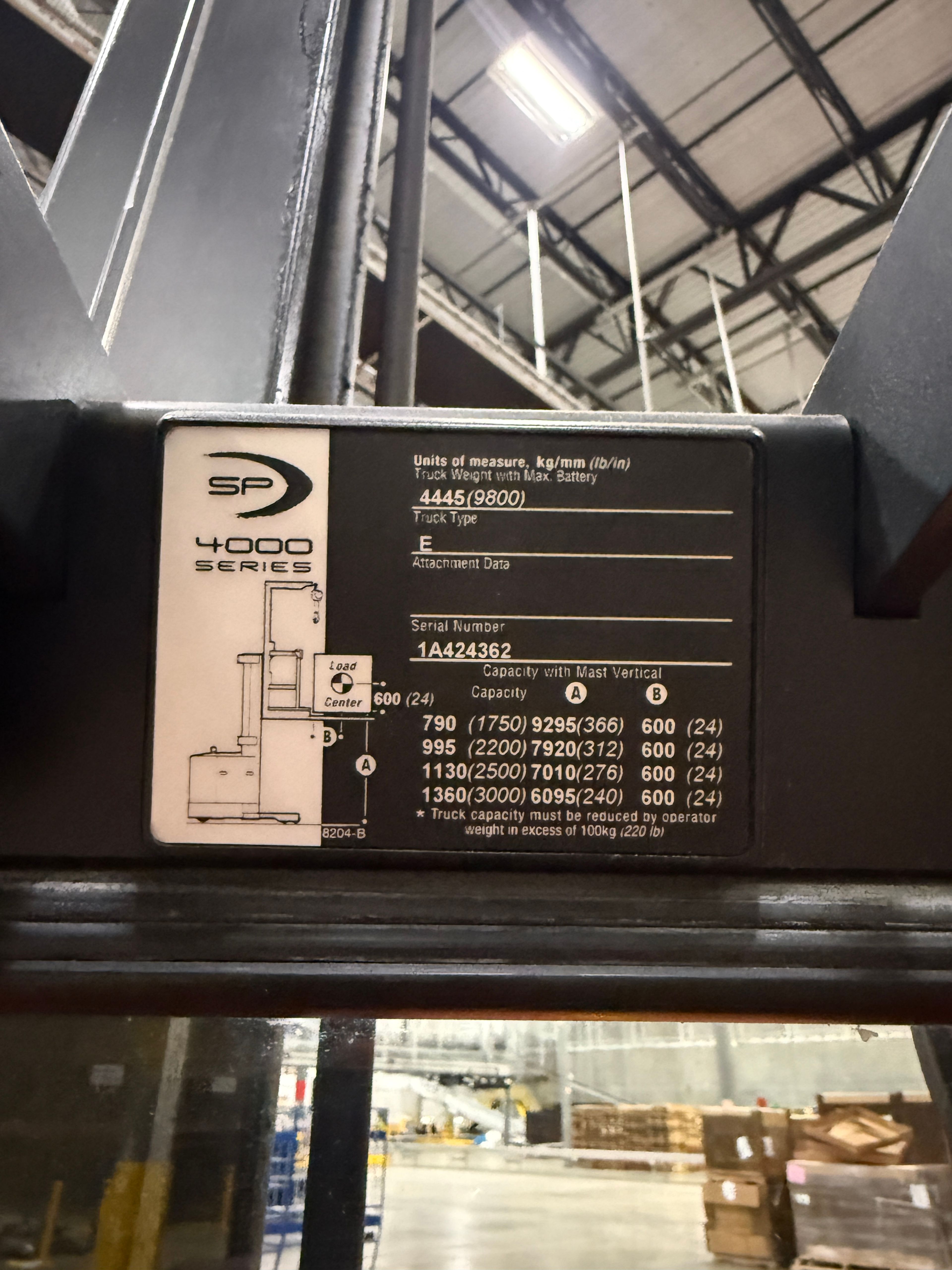 Crown Order Picker - SP-4000 - Document 8