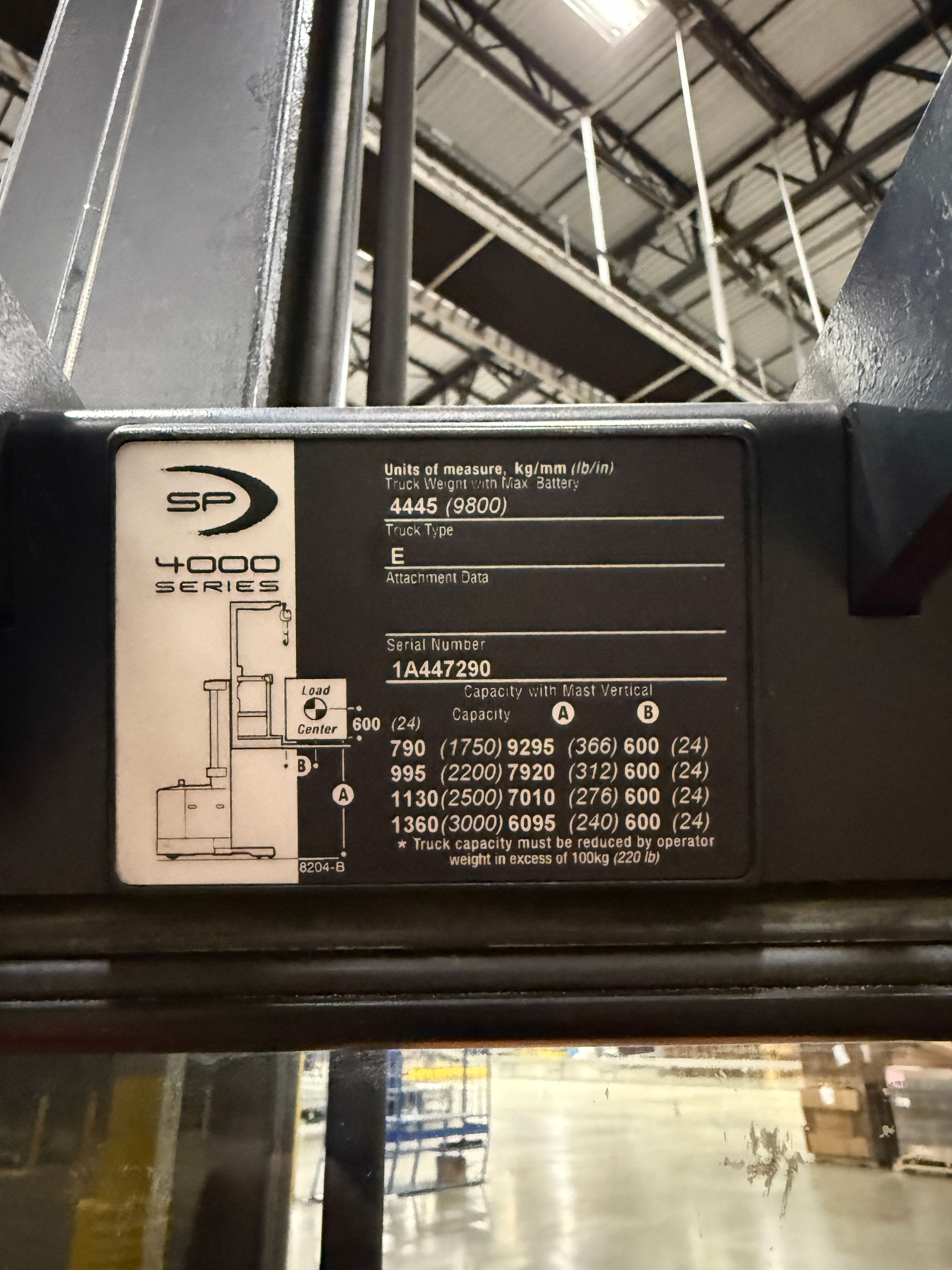 Crown Order Picker - SP-4000 - Document 8