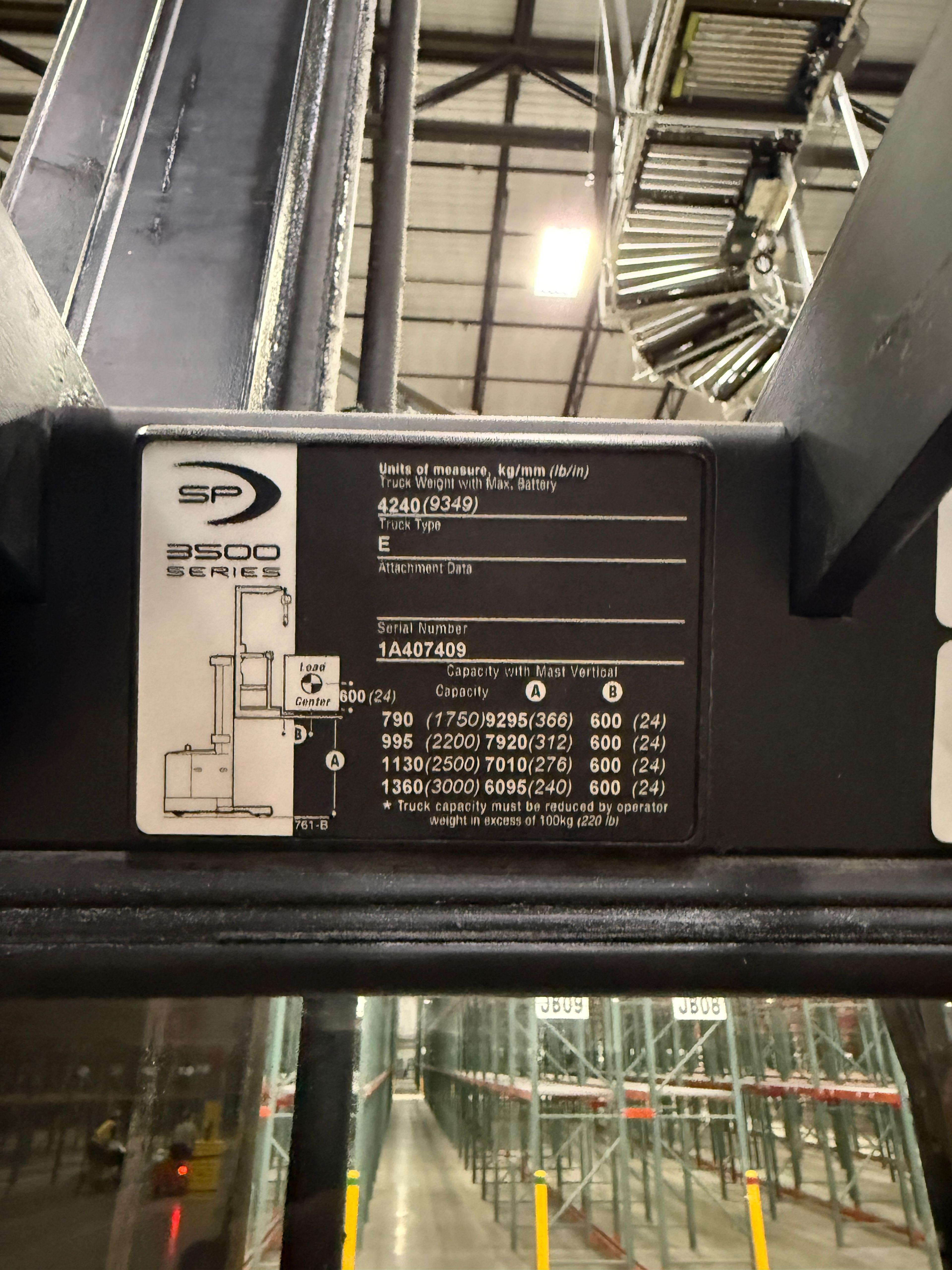 Crown Order Picker - SP-3500 - Document 8