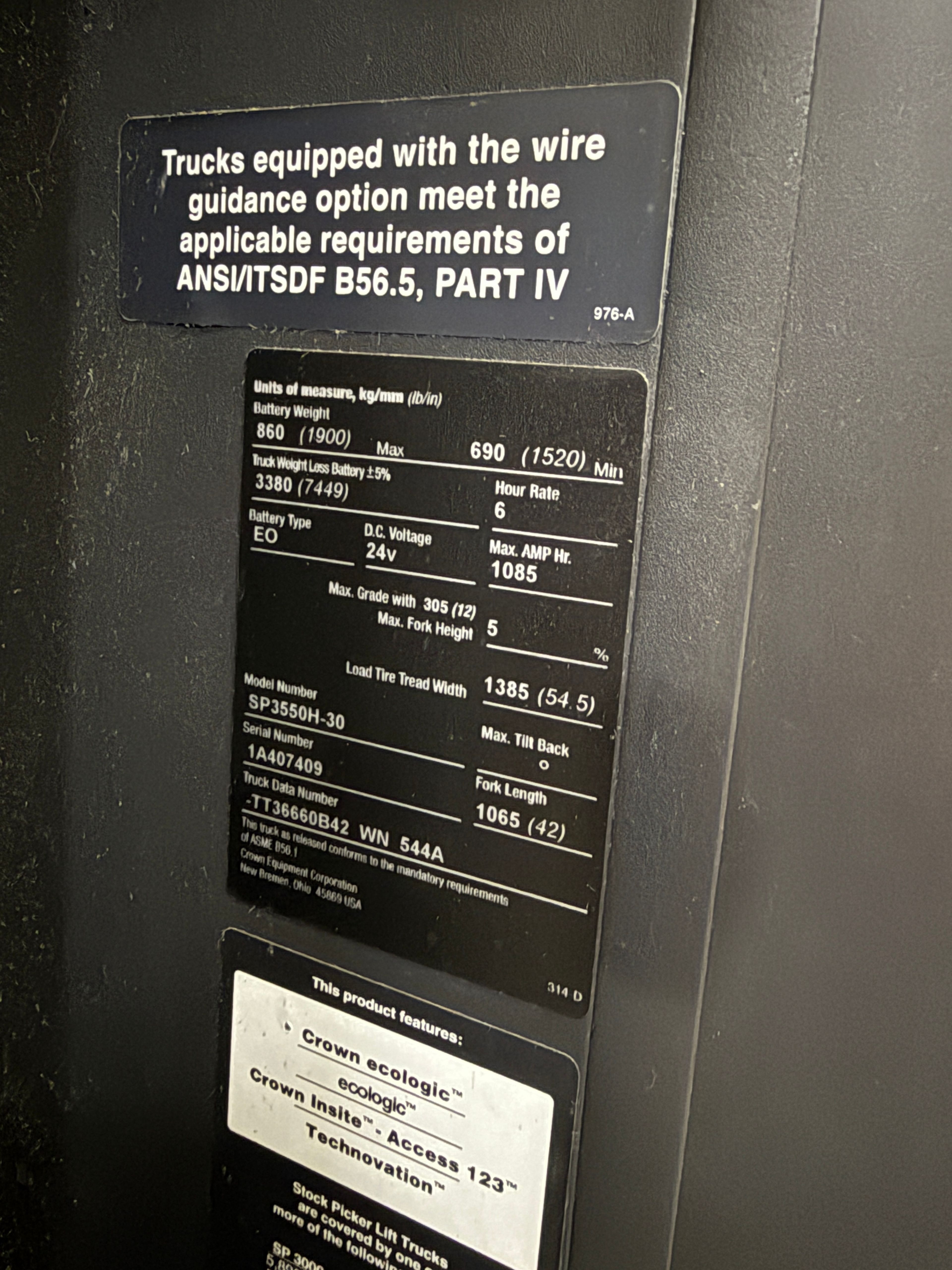 Crown Order Picker - SP-3500 - Document 7
