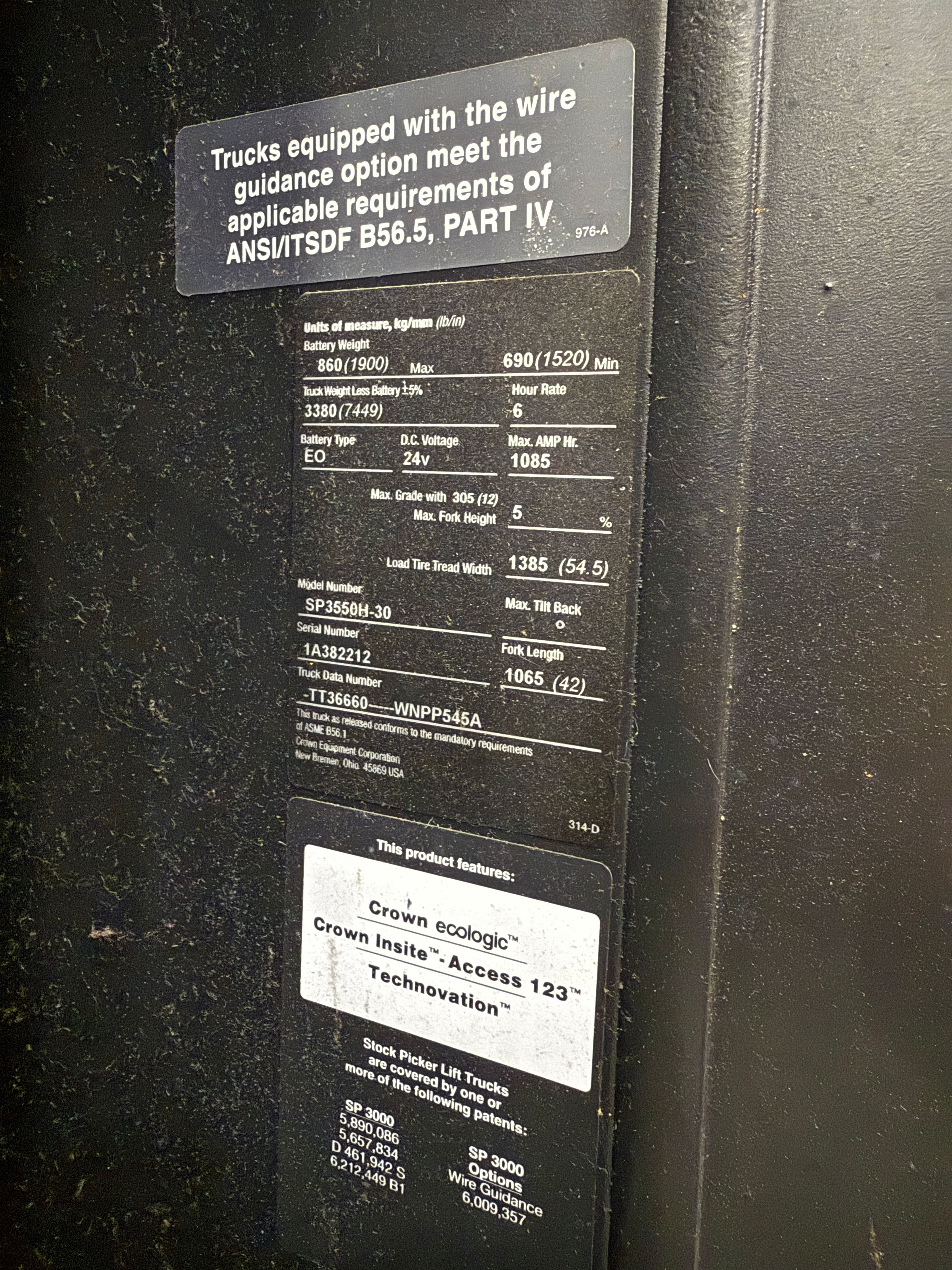 Crown Order Picker - SP-3500 - Document 7