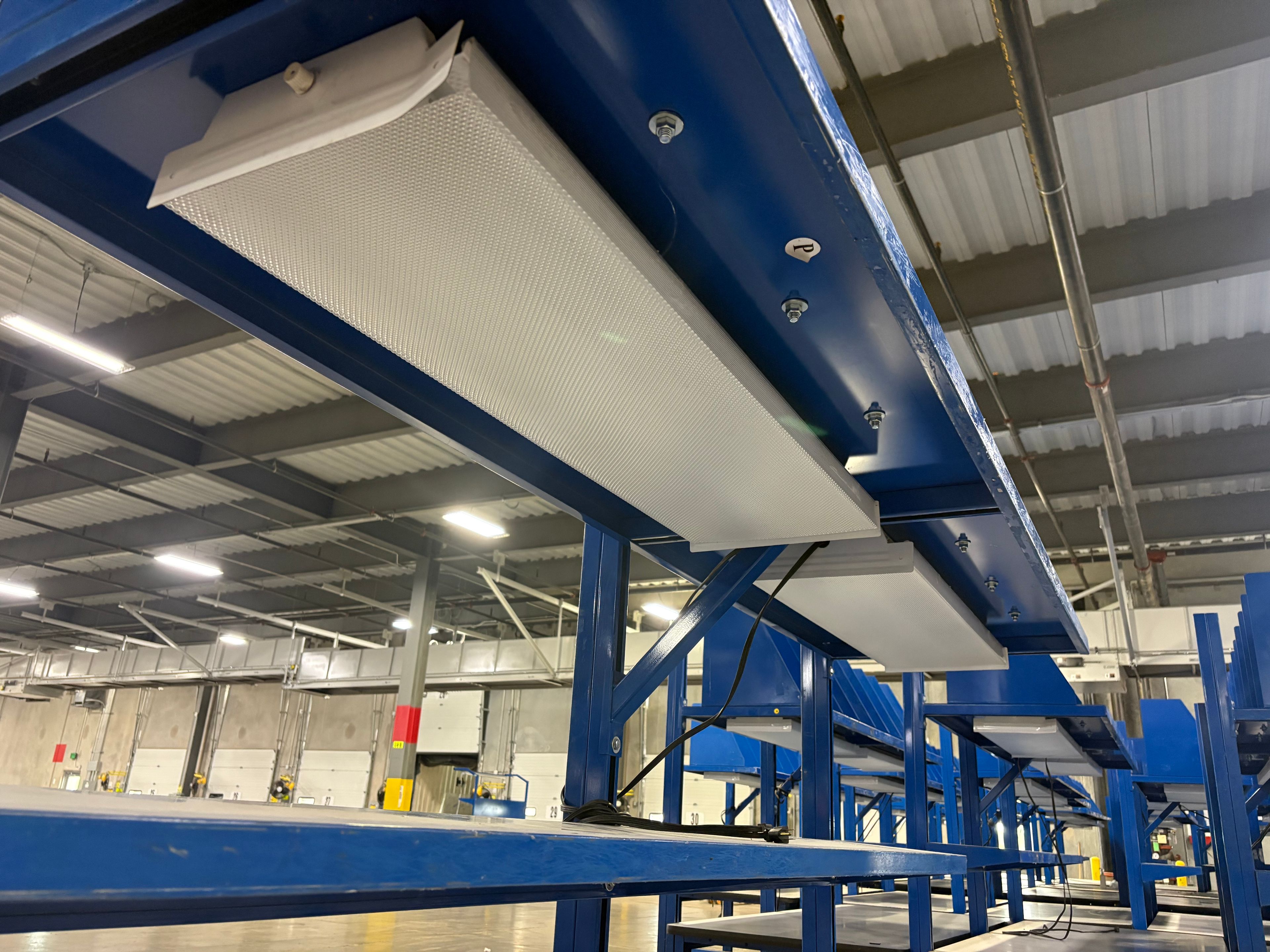 Work Station with Overhead Light + Storage - 96" x 36" - Document 3