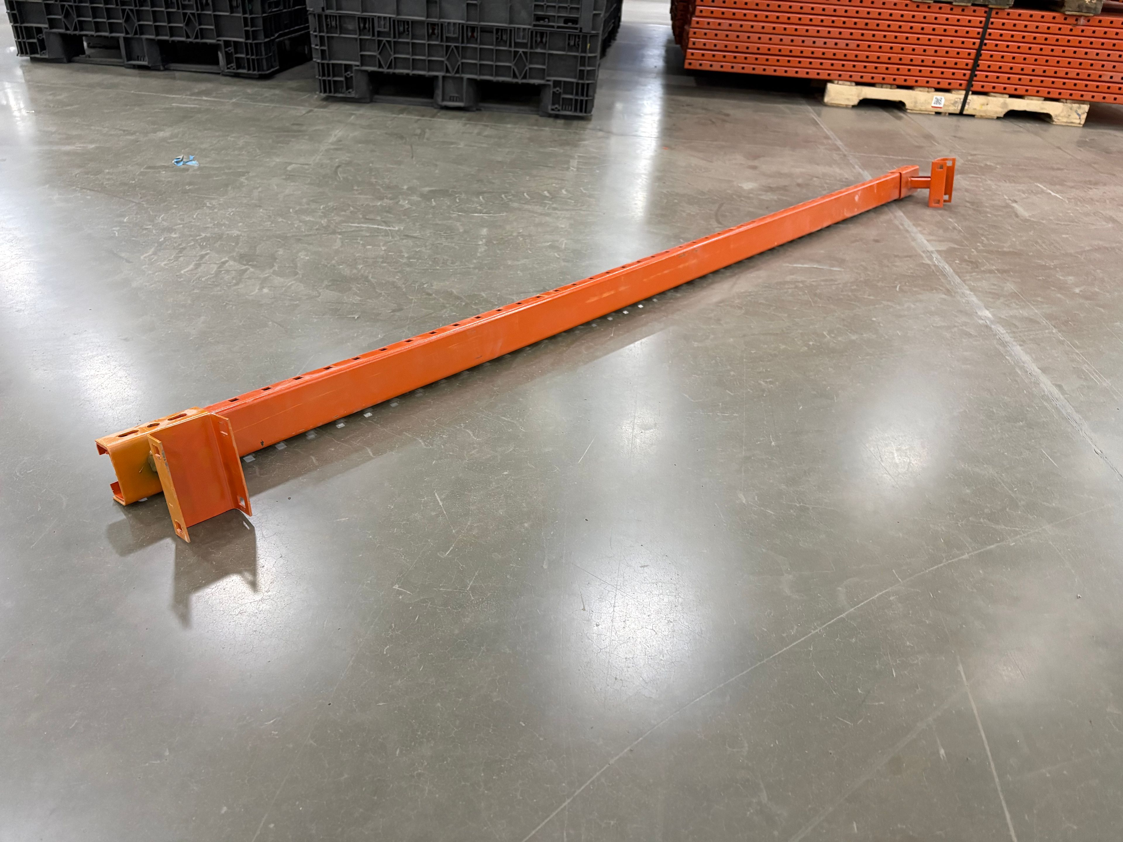 Back Beam - 96" x 2.5" - 3" Channel Bolt-on Clip - Document 1