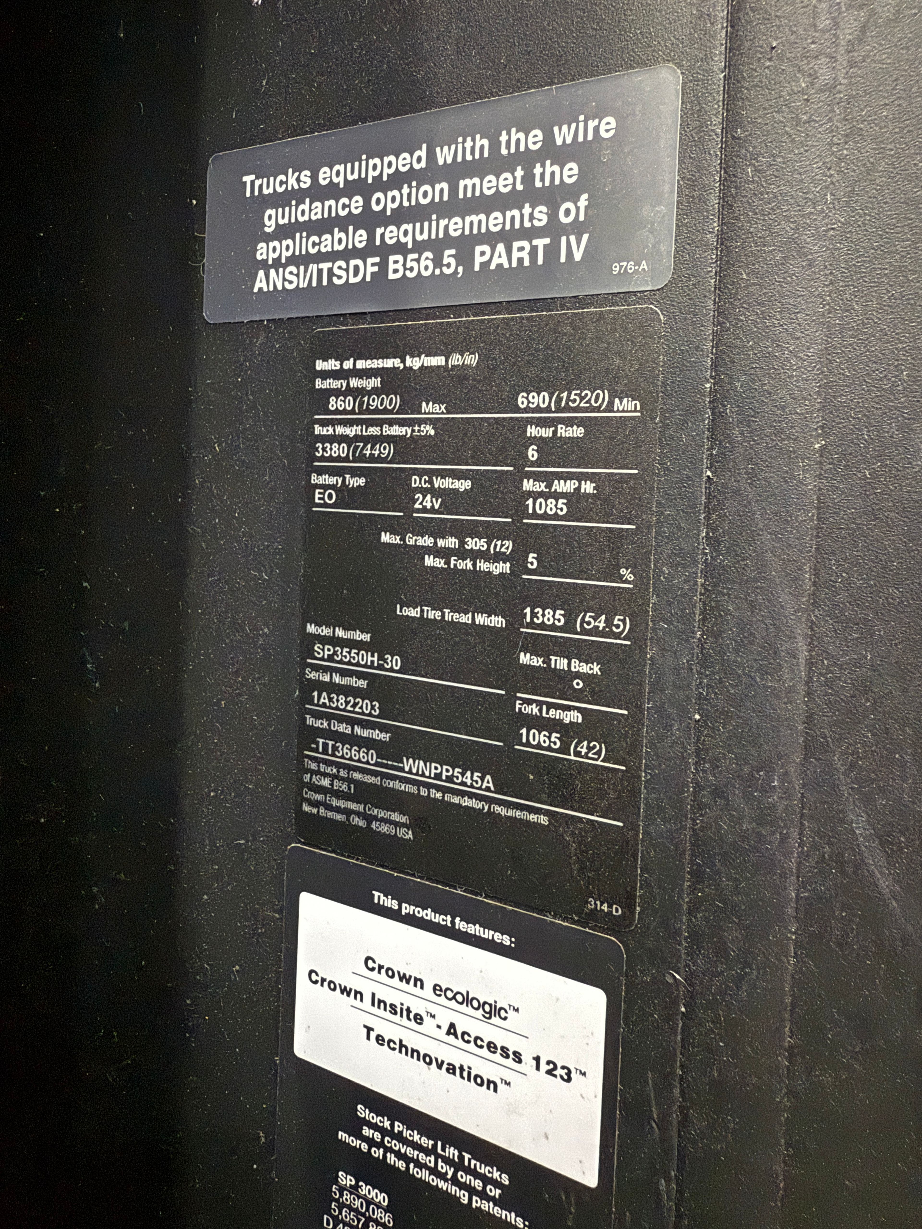 Crown Order Picker - SP-3500 - Document 7