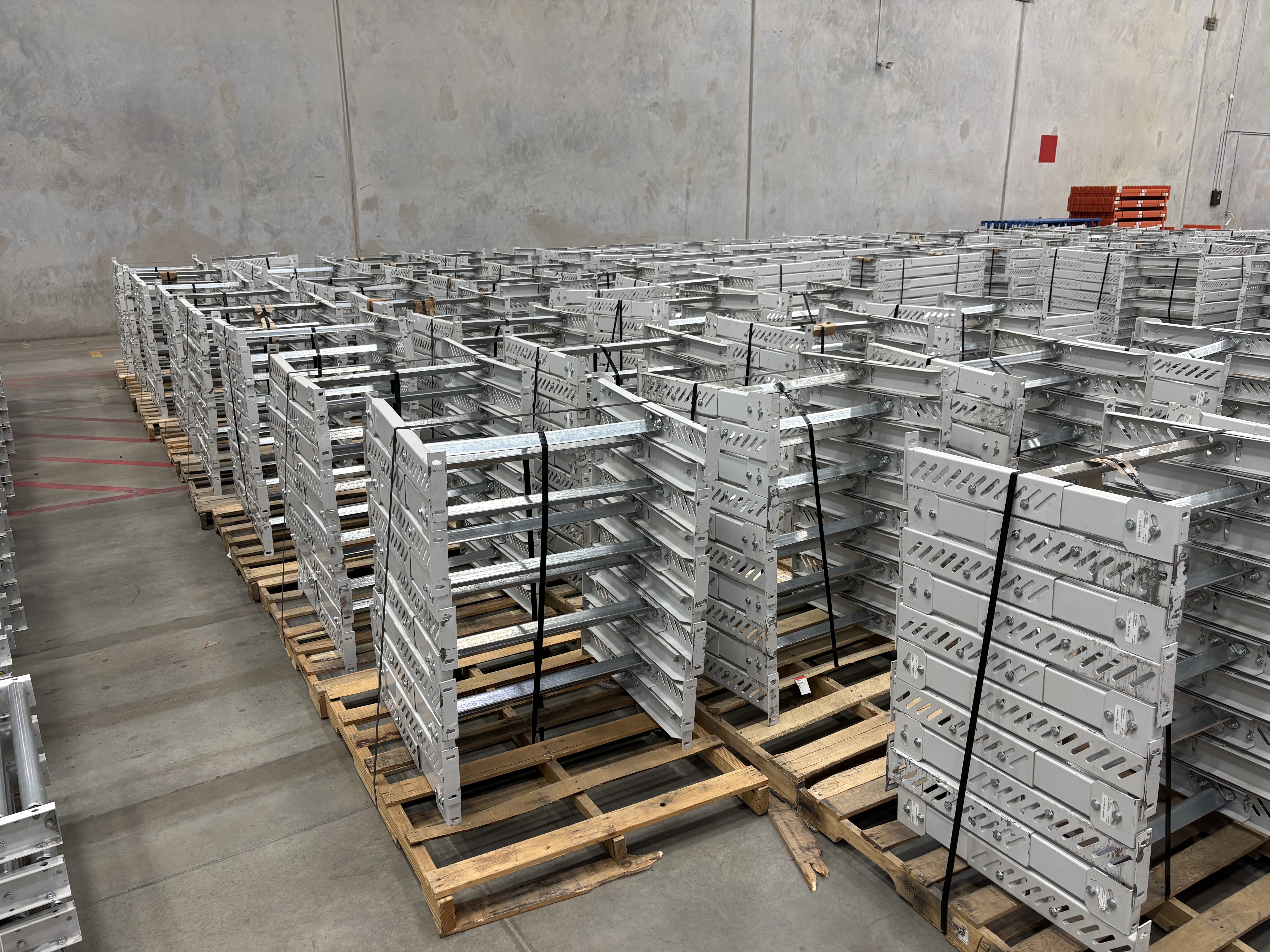 Lewcon Small Conveyor Legs - 31" x MIN 26" / MAX 32" 
