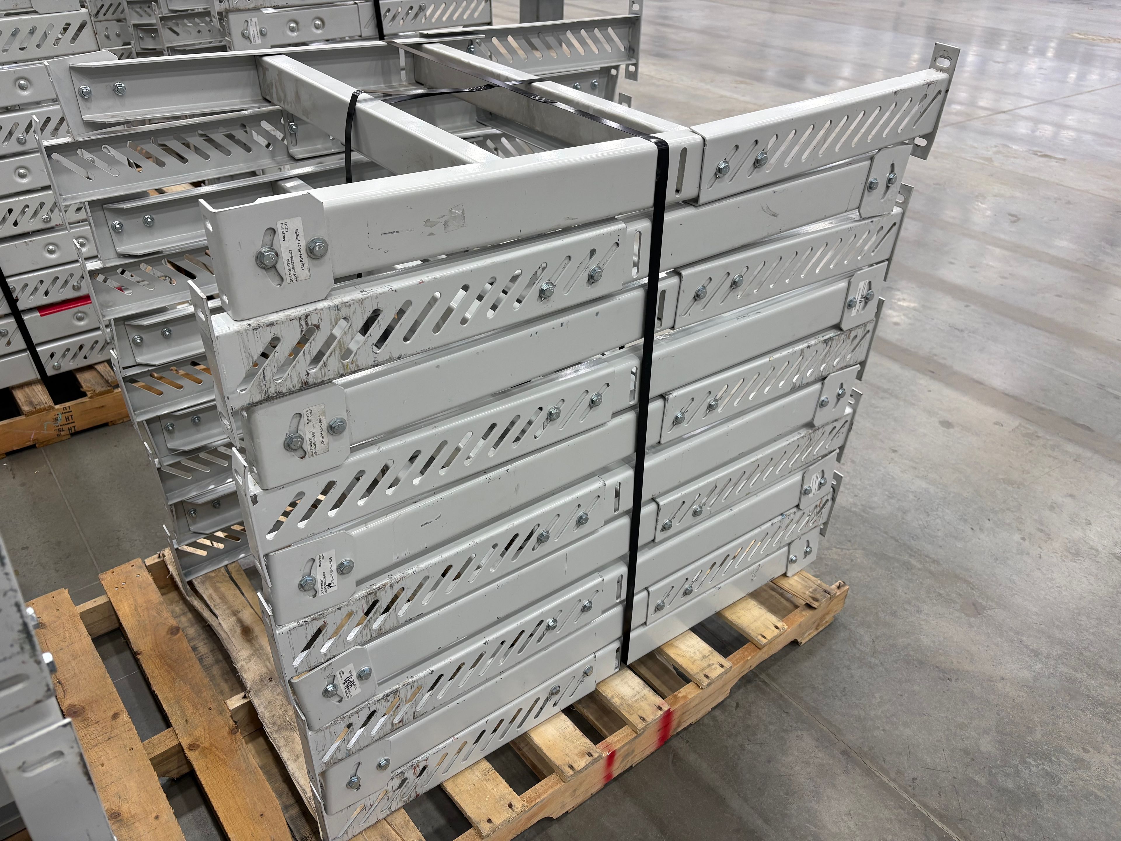 Lewcon Medium Conveyor Legs - 31" x MIN 38" / MAX 46"  - Document 3