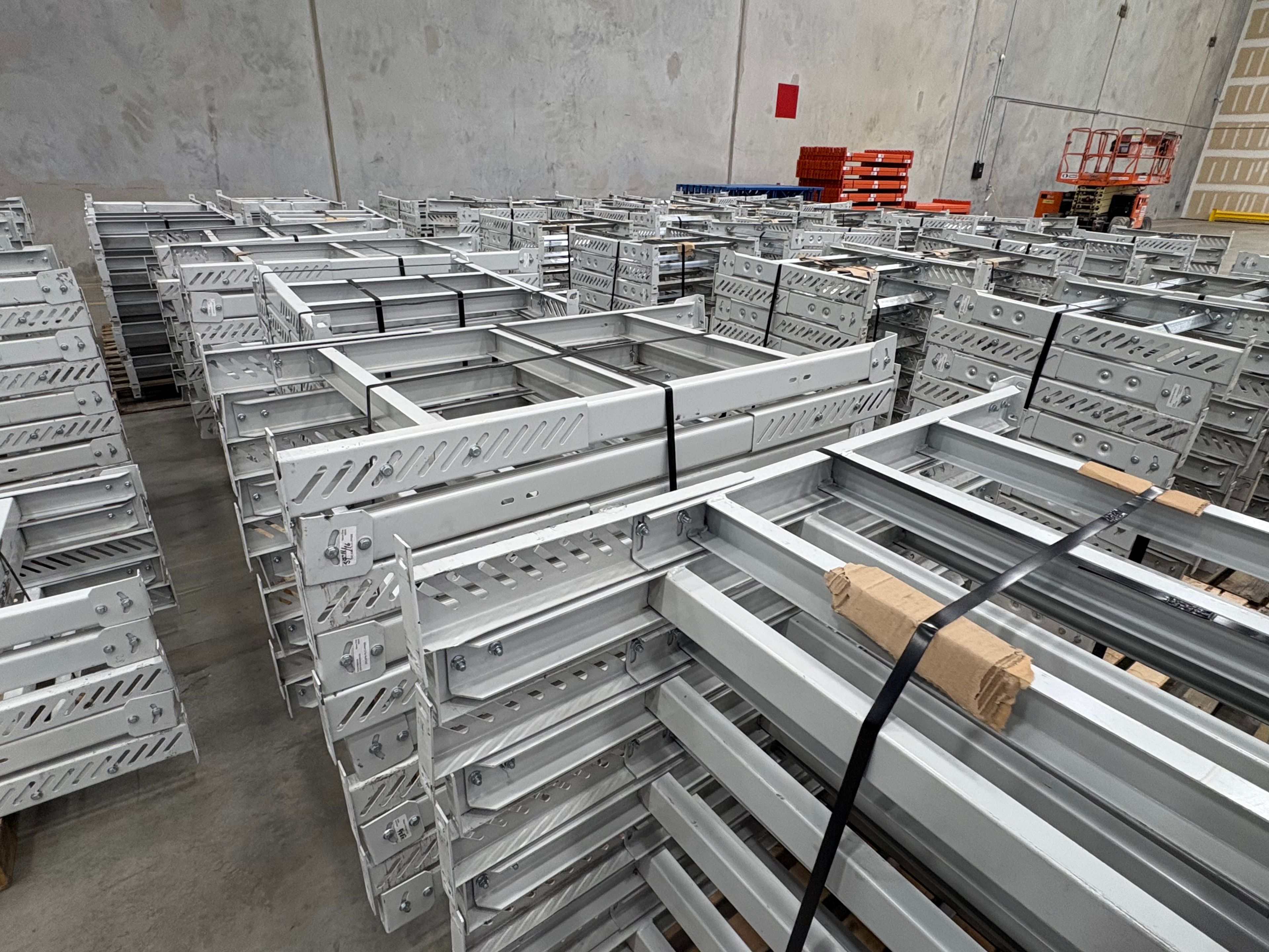 Lewcon Medium Conveyor Legs - 31" x MIN 38" / MAX 46"  - Document 4