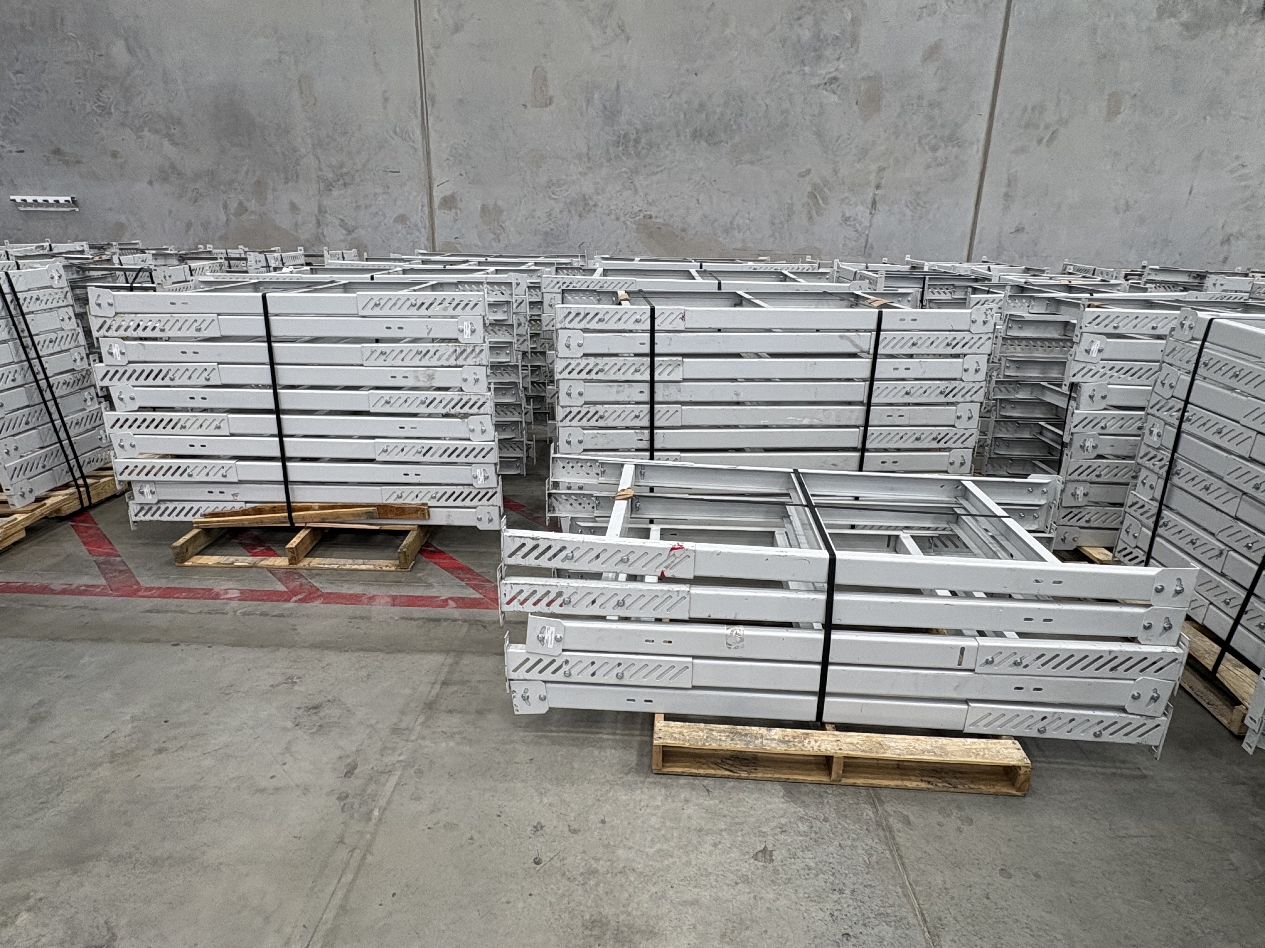 Lewcon Large Conveyor Legs - 31" x MIN 58" / MAX 66"