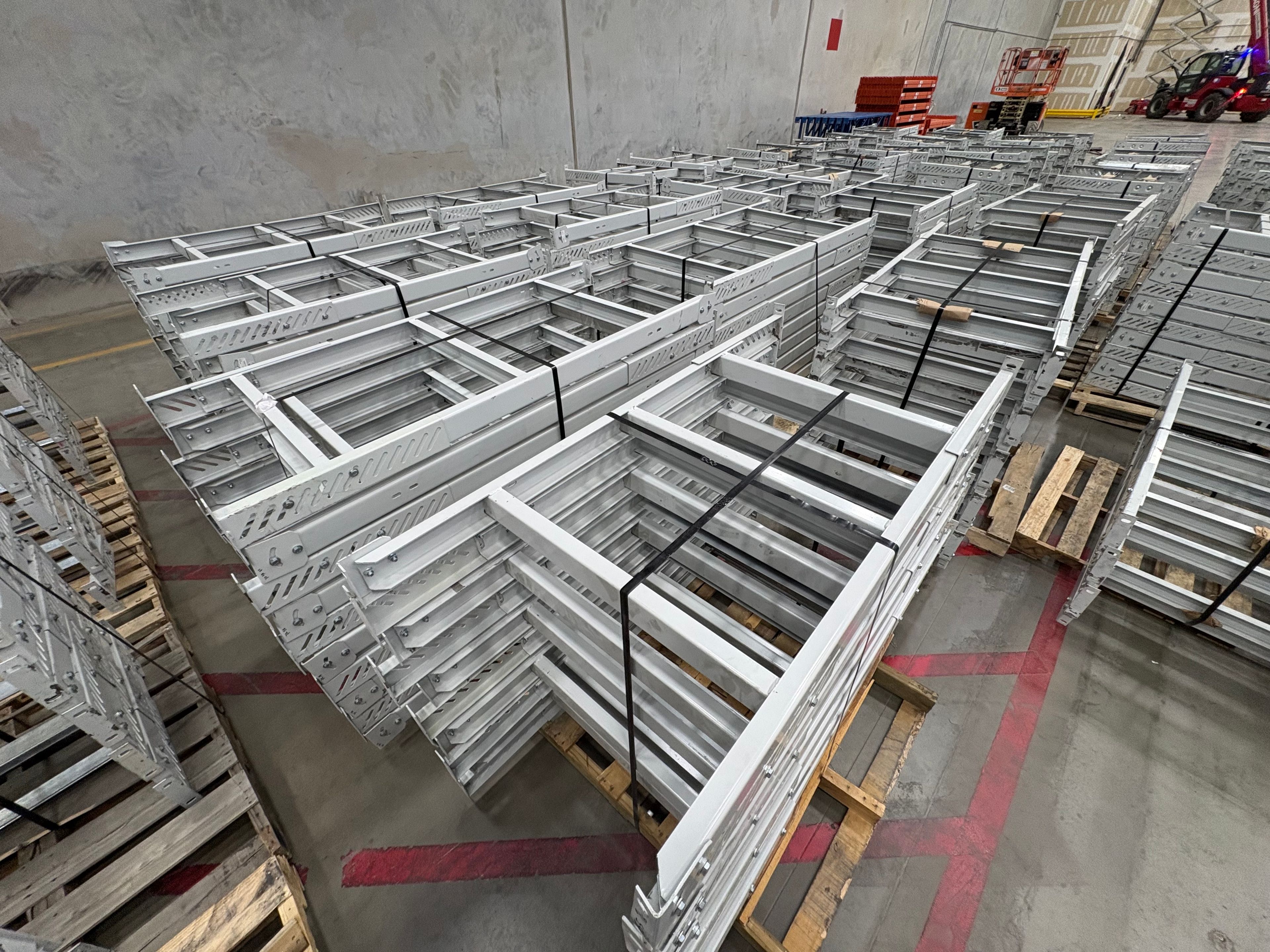 Lewcon Large Conveyor Legs - 31" x MIN 58" / MAX 66" - Document 3