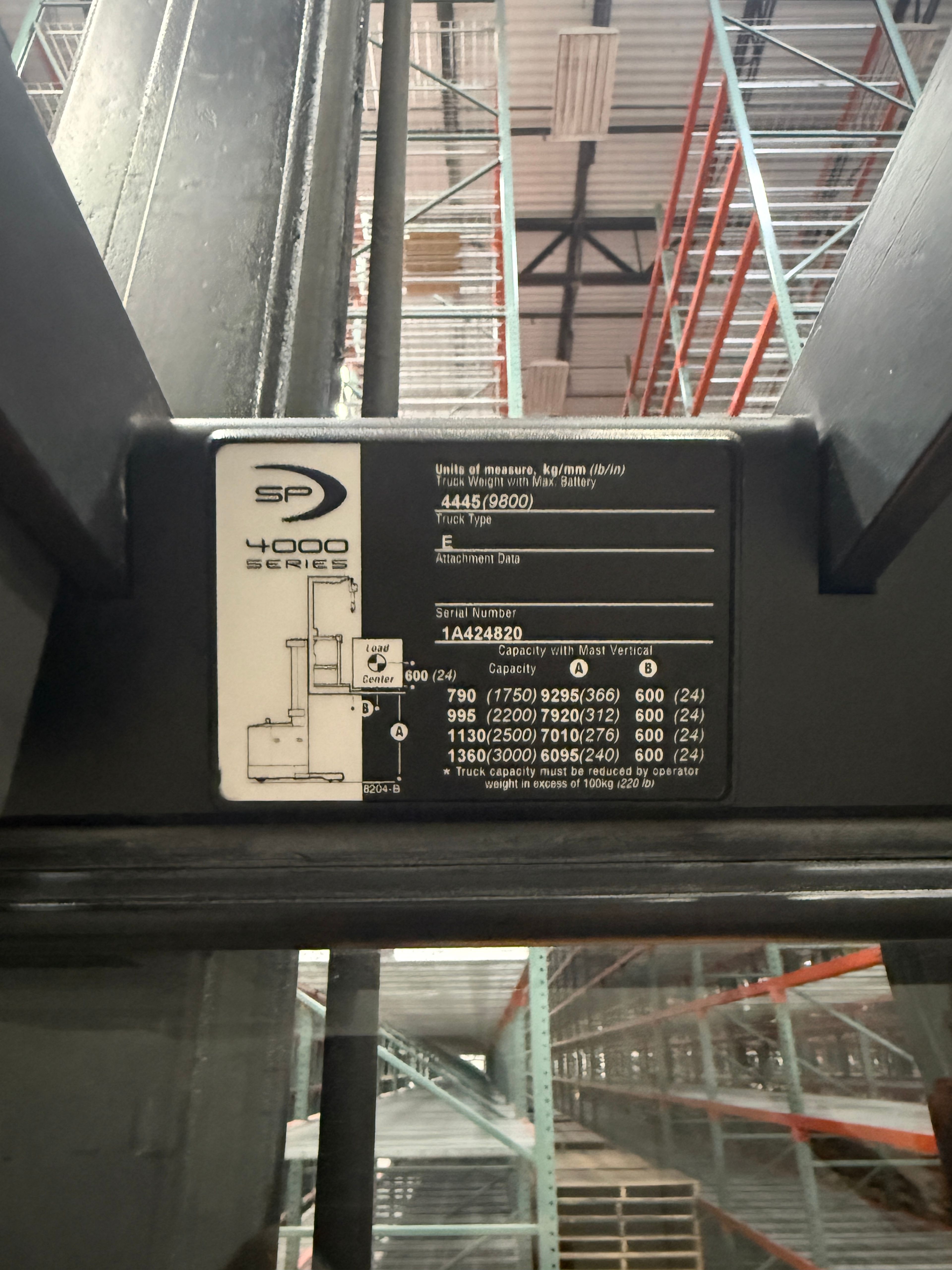 Crown Order Picker - SP-4000 - Document 8