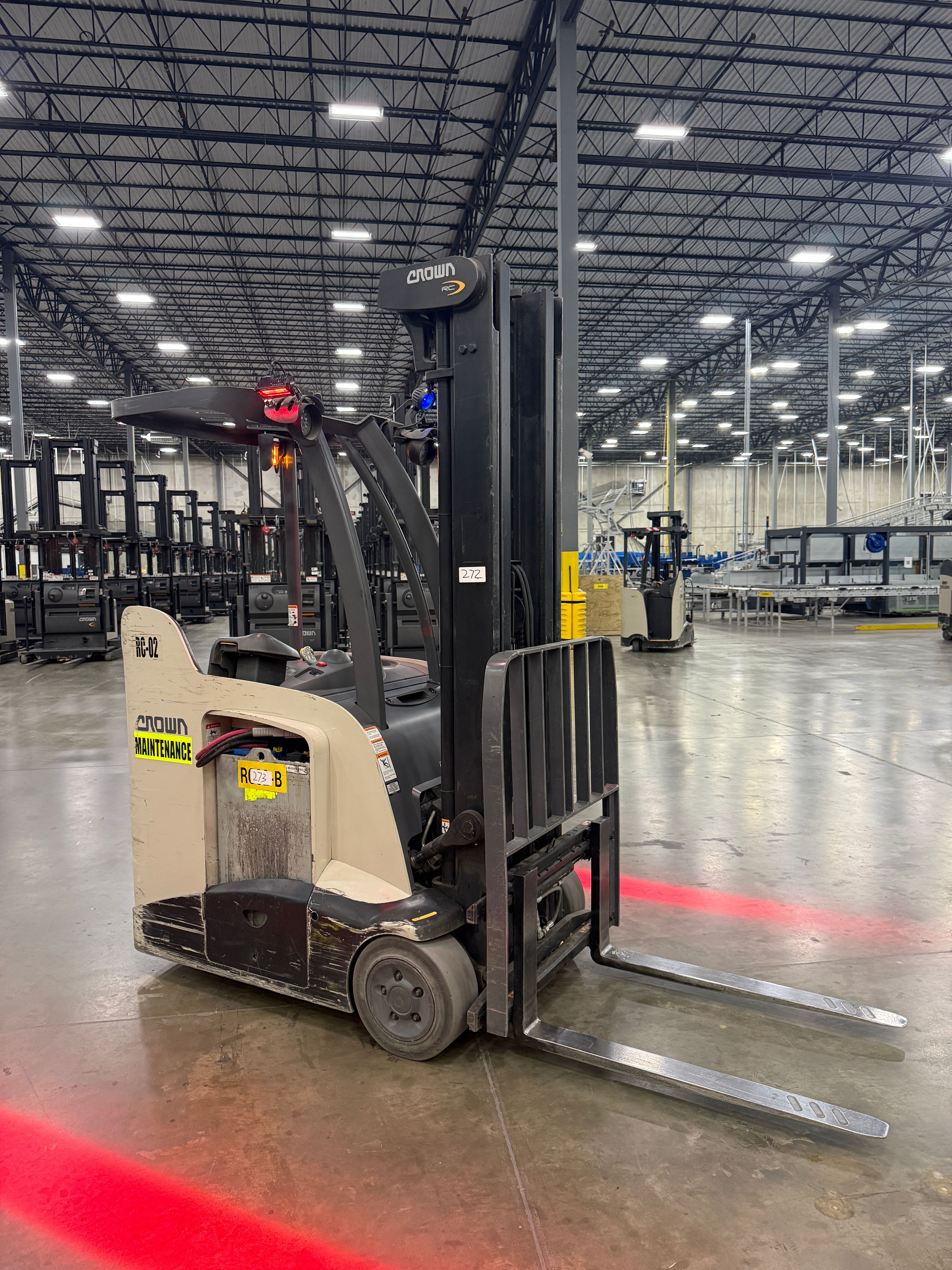 Crown Standup Counterbalance Forklift - RC-5500