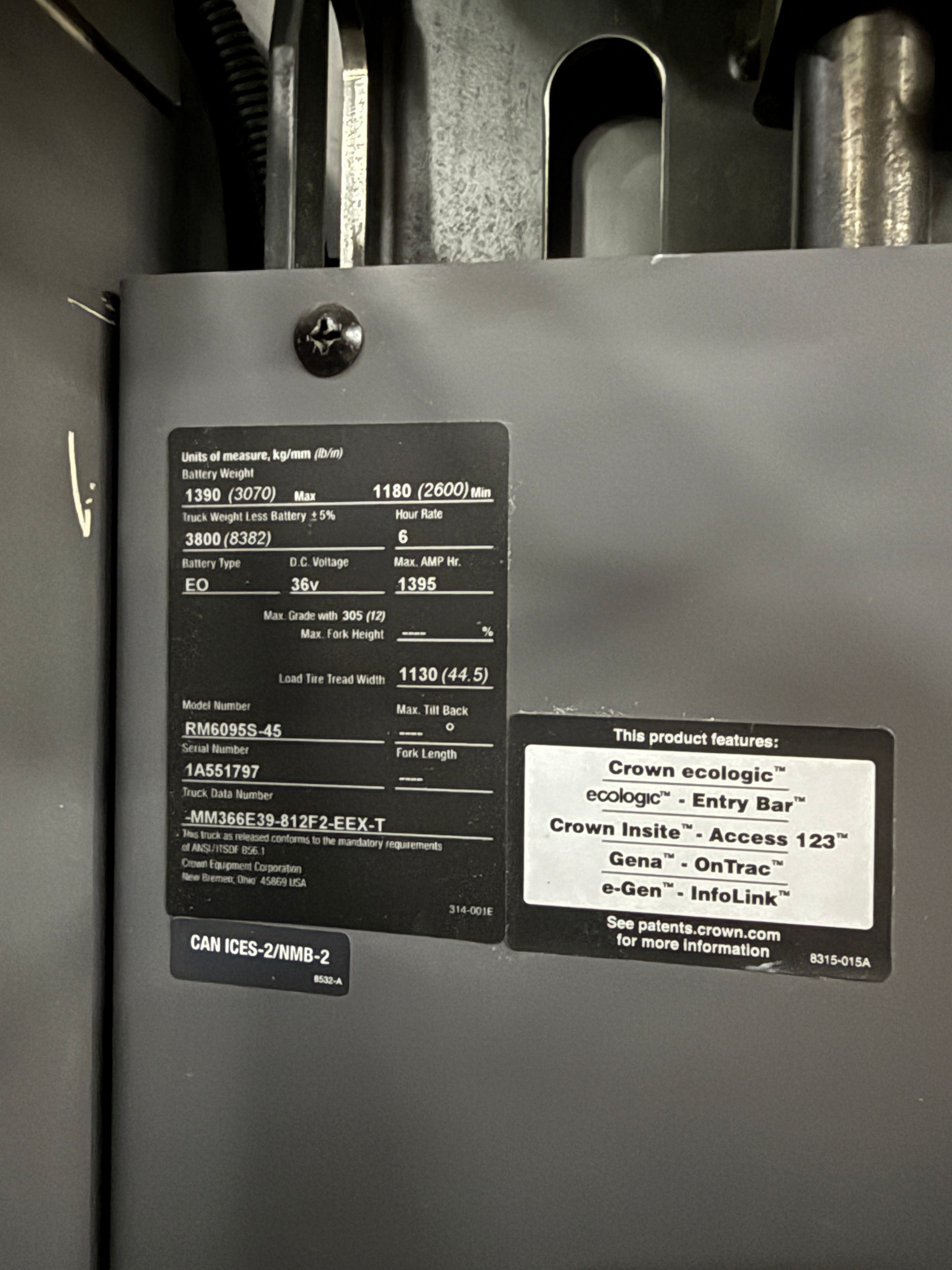 Crown Reach Truck - RM-6000 - Document 7