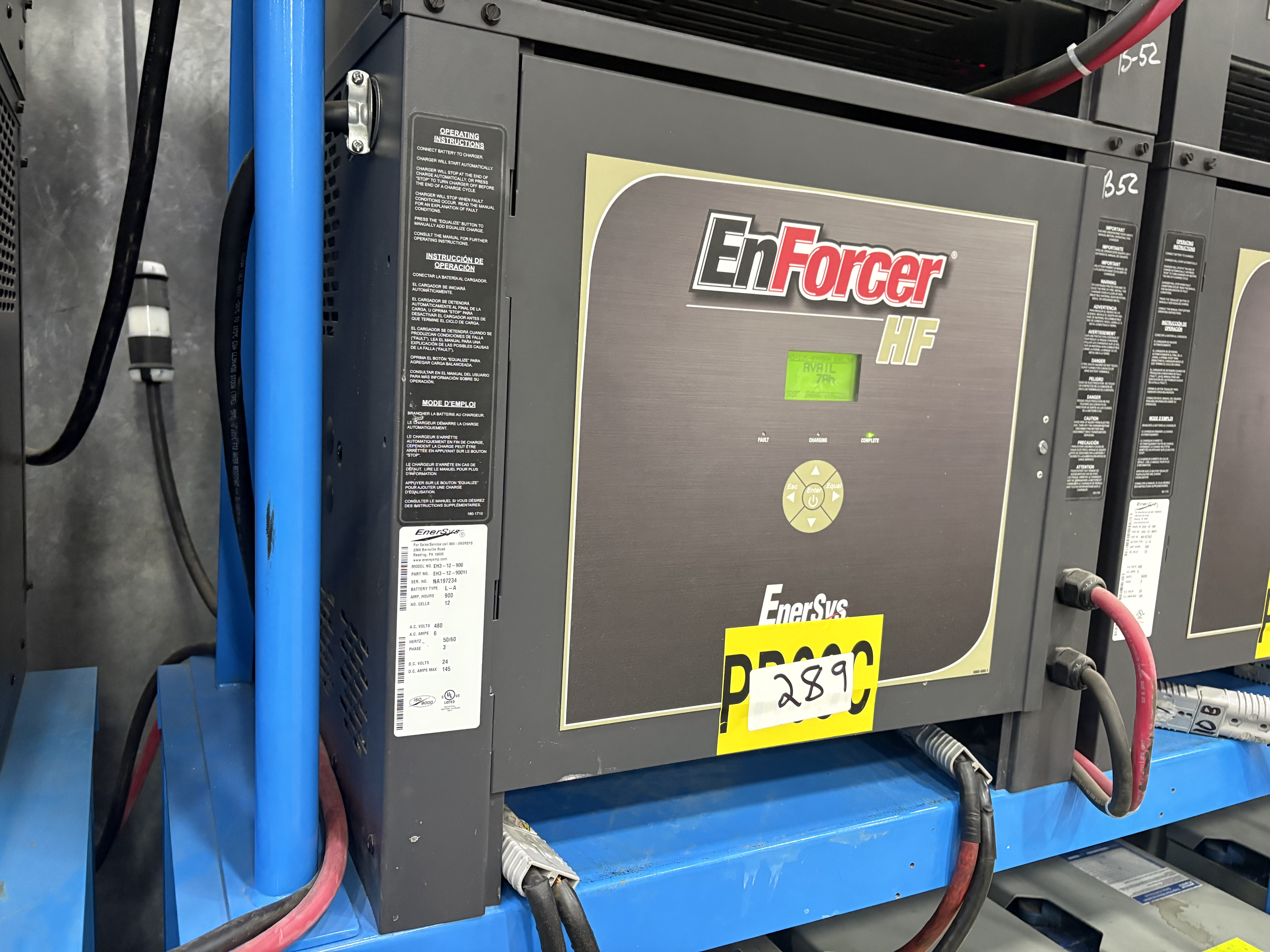 Enersys Enforcer HF- 24V Battery Charger