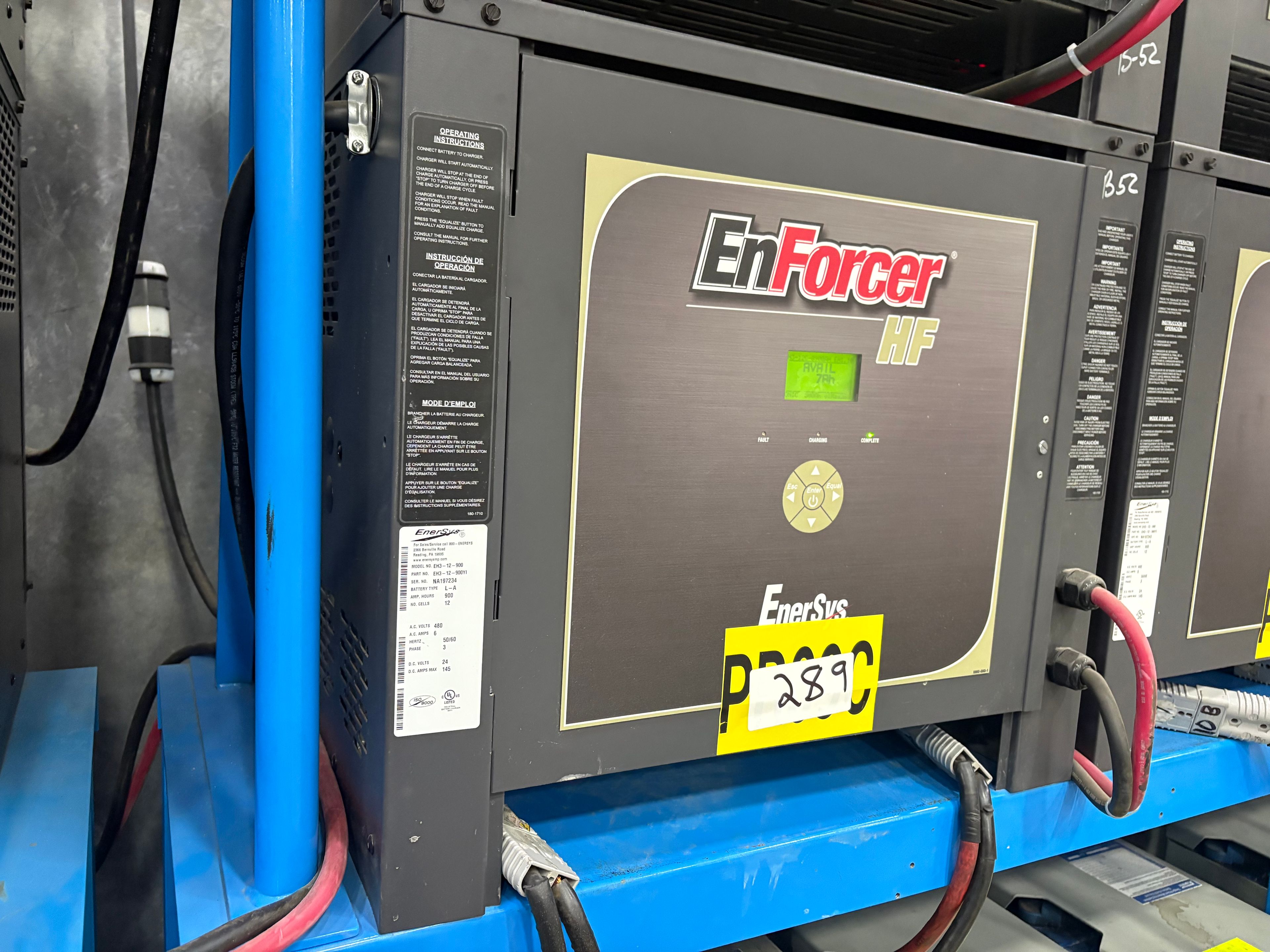Enersys Enforcer HF- 24V Battery Charger