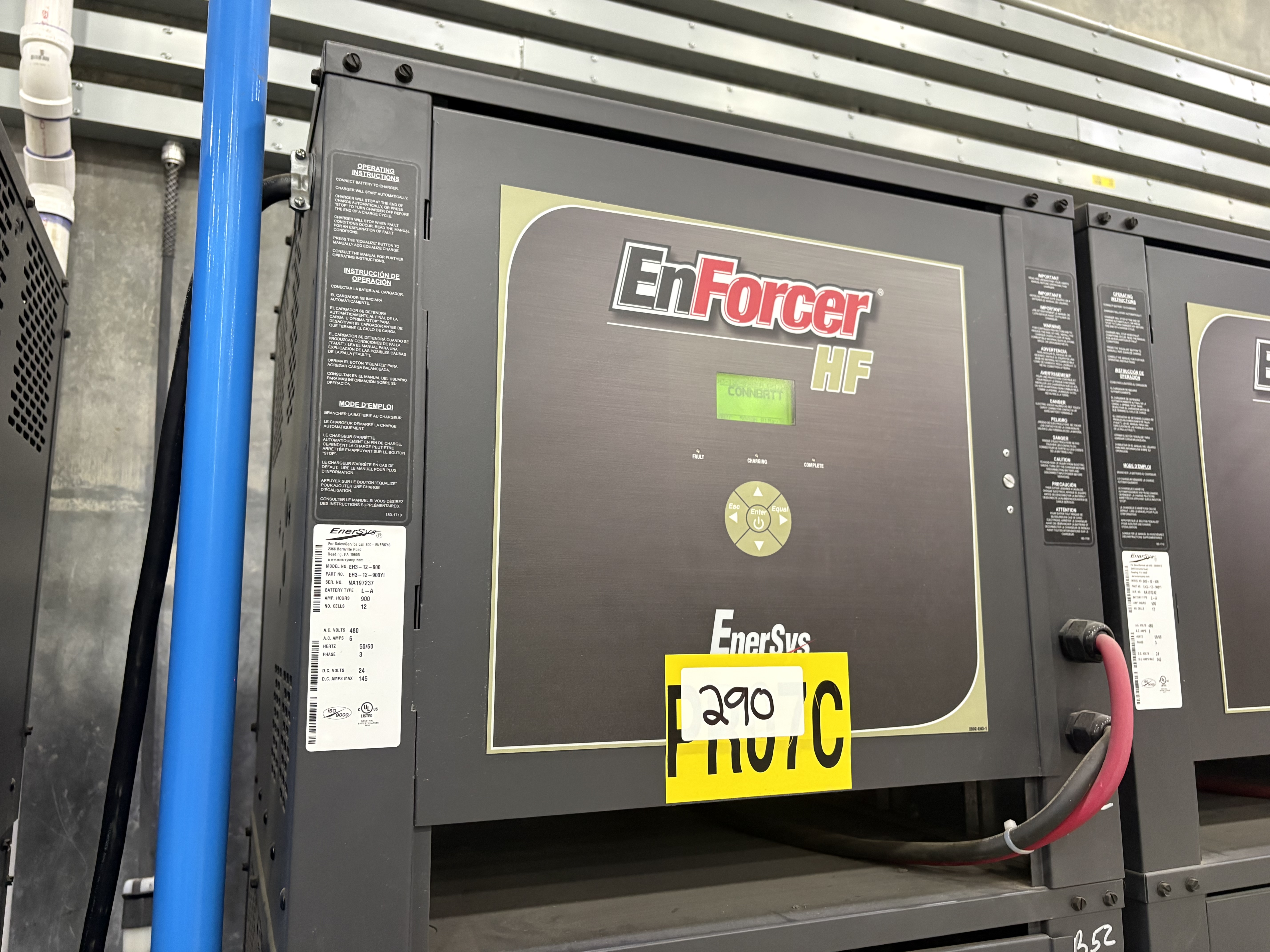 Enersys Enforcer HF- 24V Battery Charger