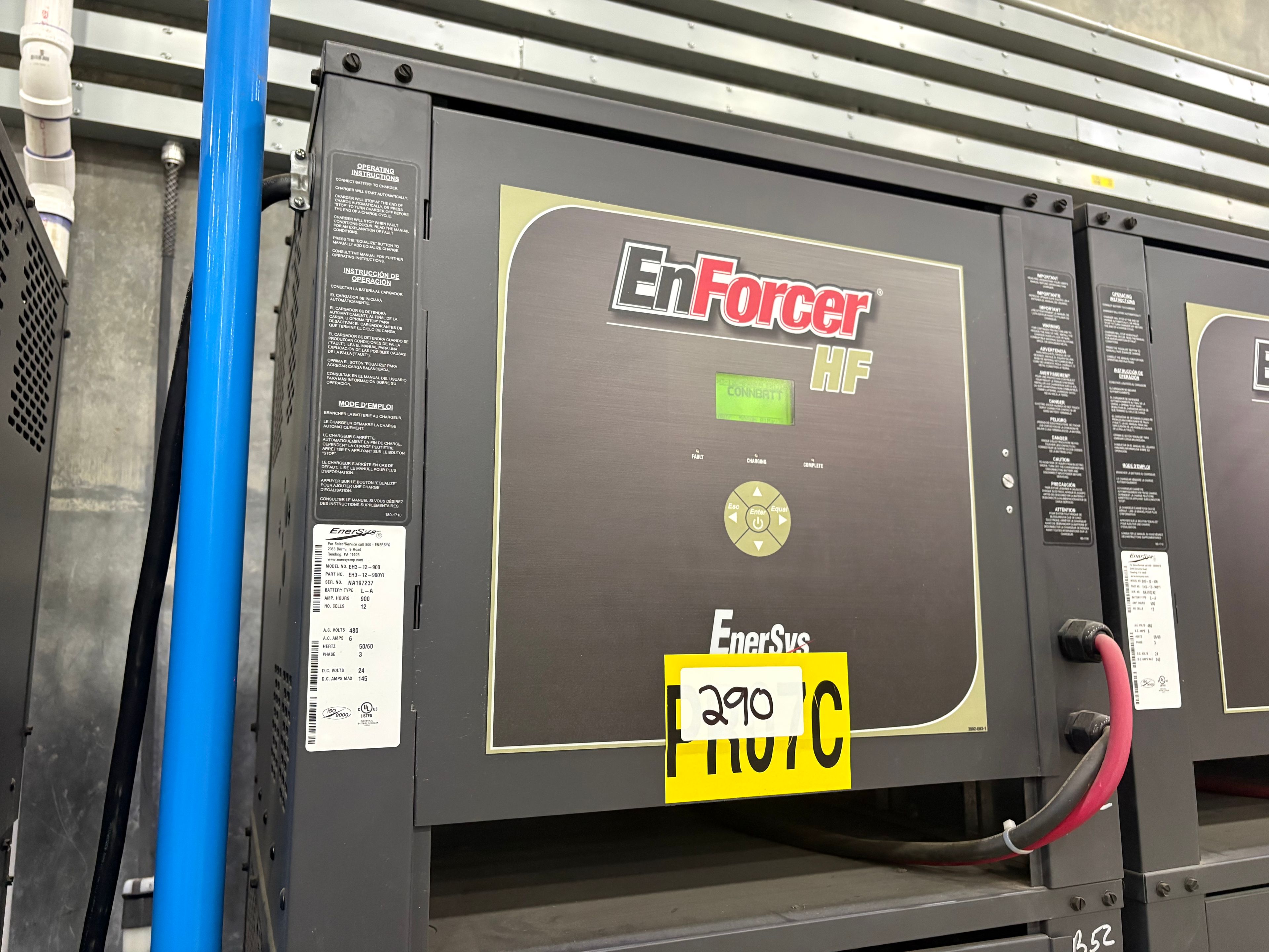 Enersys Enforcer HF- 24V Battery Charger