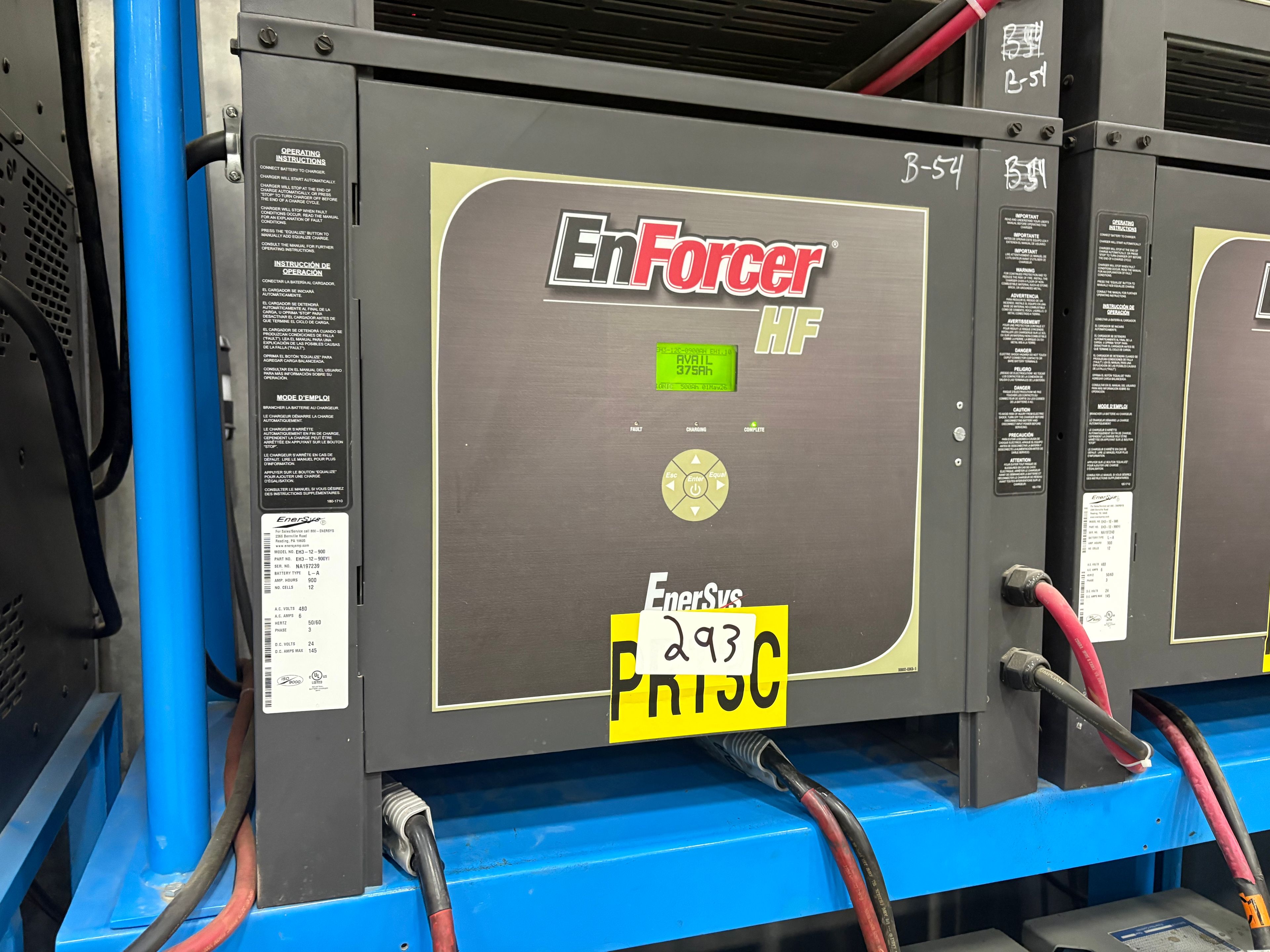 Enersys Enforcer HF- 24V Battery Charger